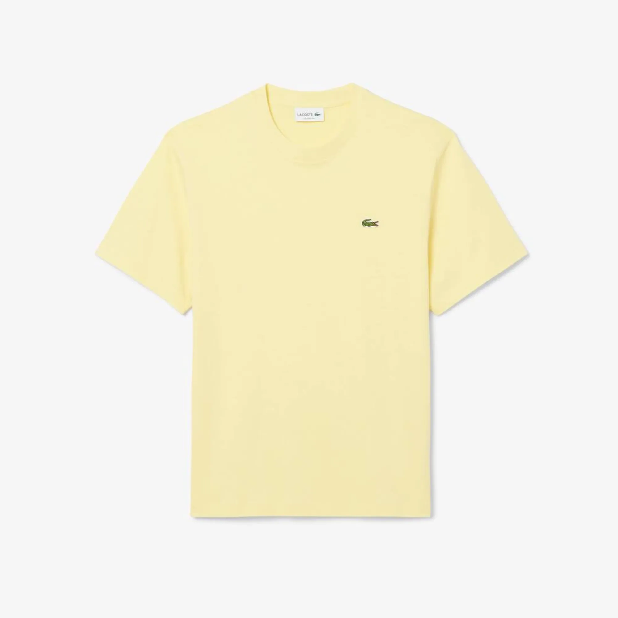 Lacoste Cotton T-shirt - Pastel Yellow
