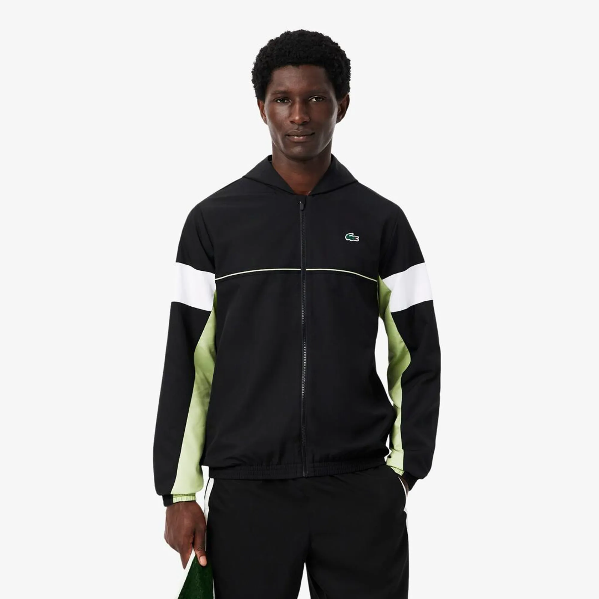 Lacoste Sport Colour-Block Track Jacket - Noir