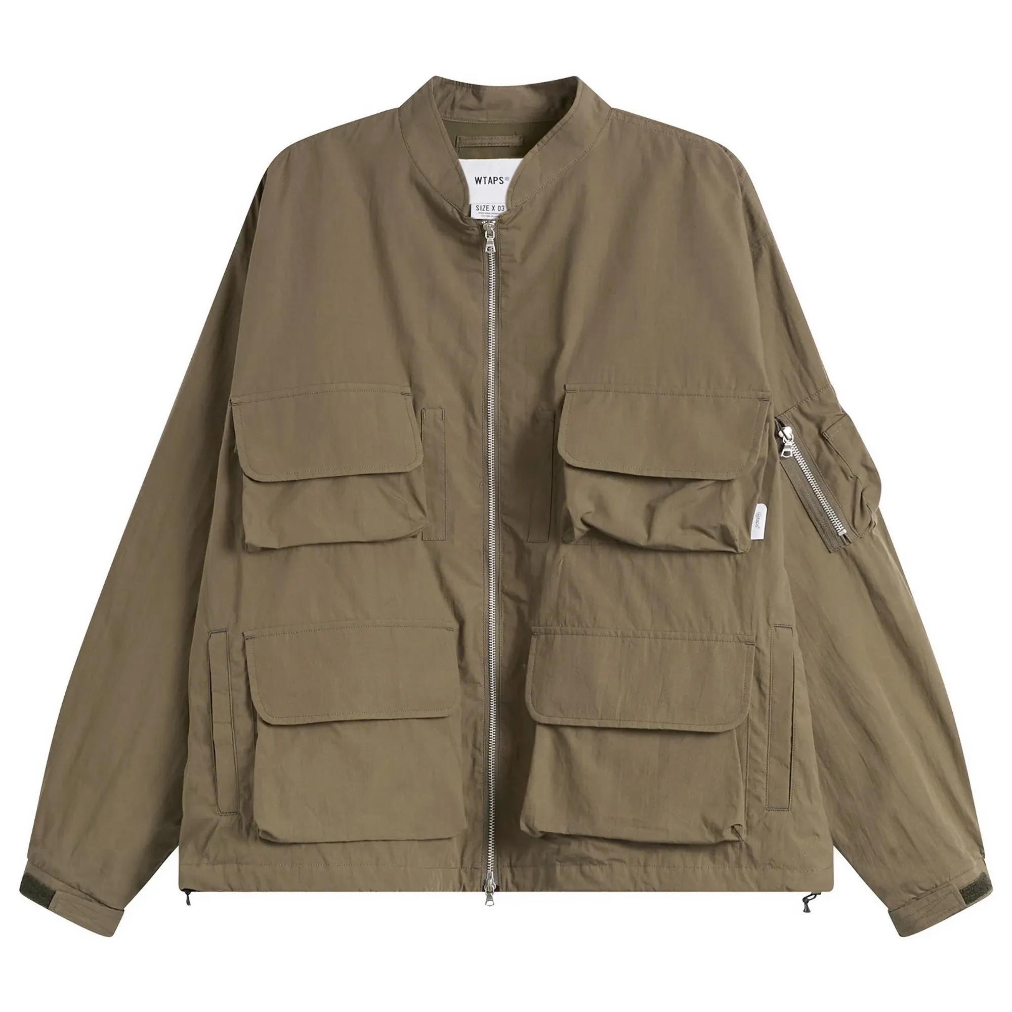 WTAPS Men's Modular 01 Jacket Olive Drab