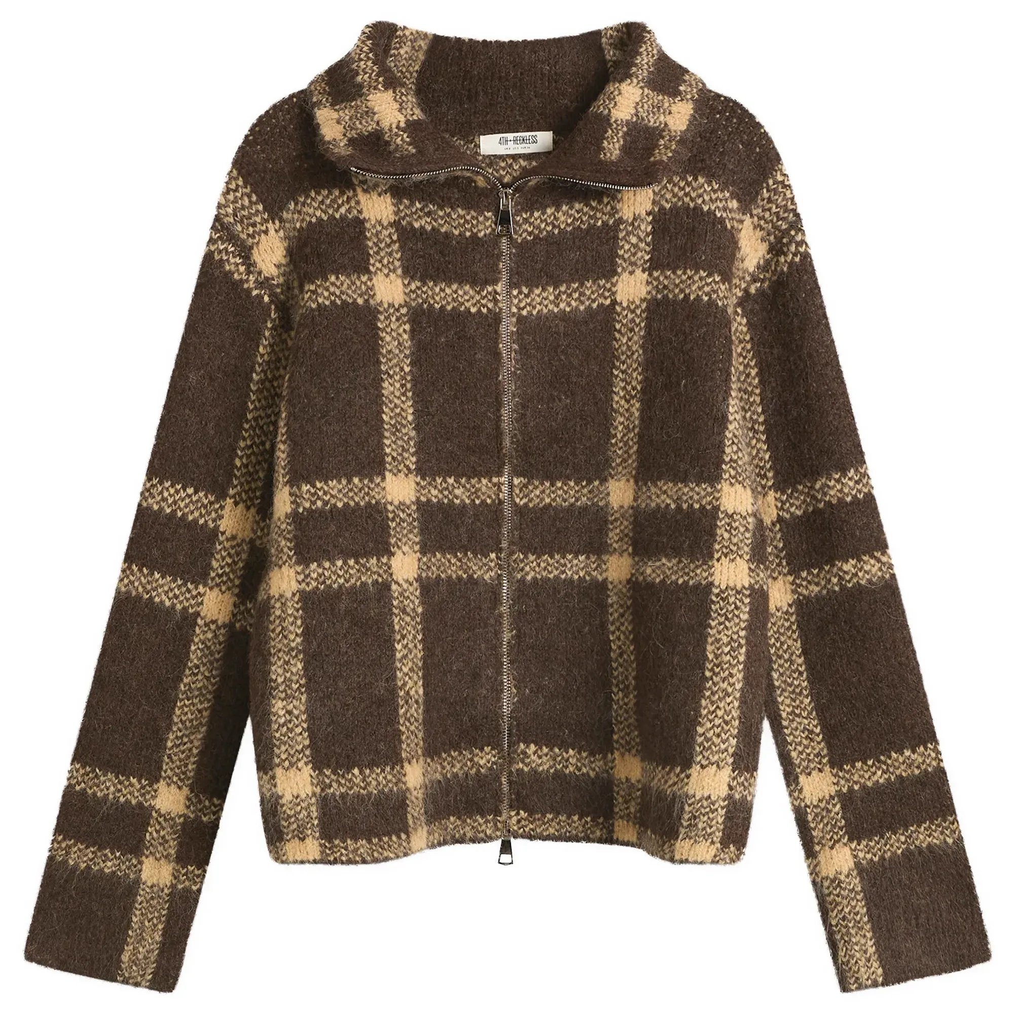 4th & Reckless Women's Samira Knitted Jacket Stripe