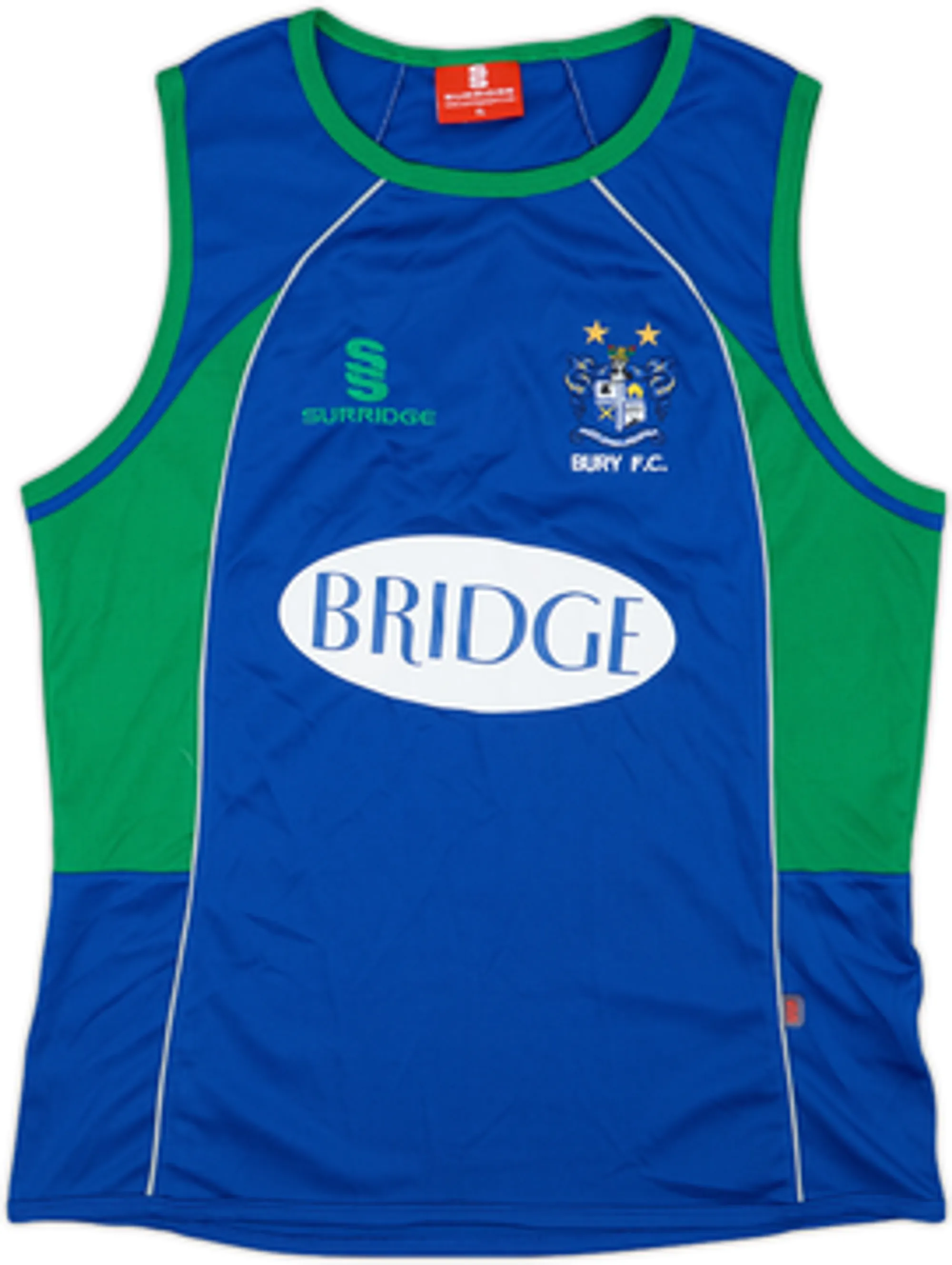 2009-10 Bury Surridge Training Vest - 9/10 - (XL)