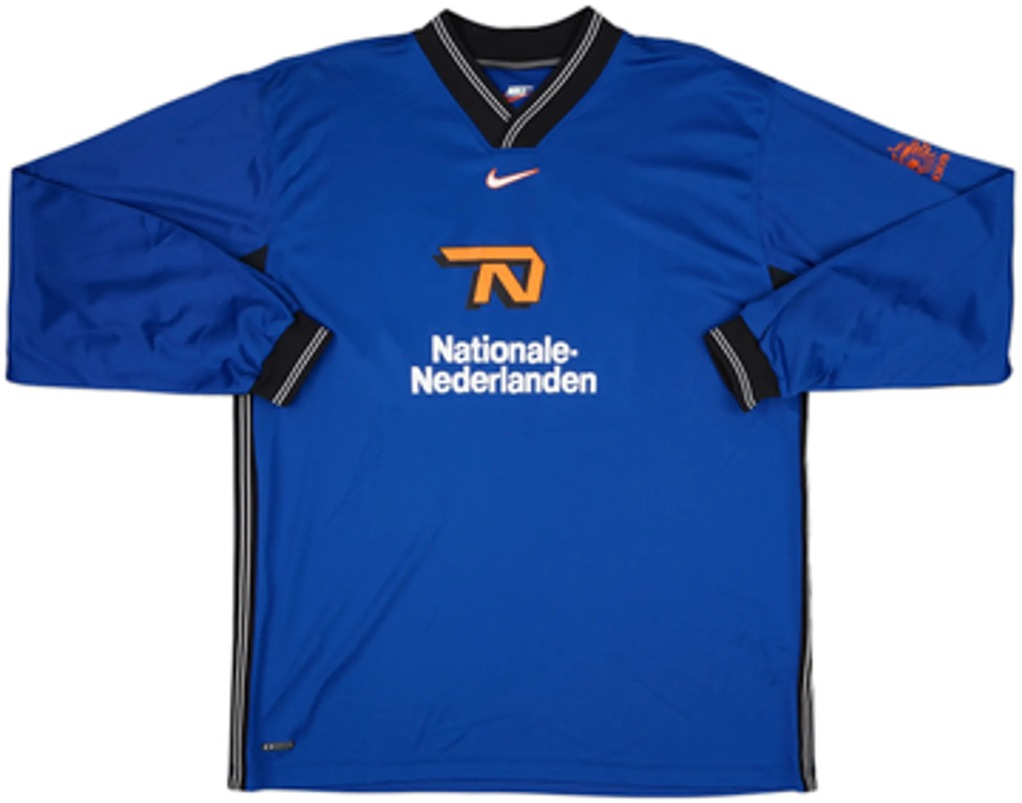 Nike Netherlands Mens LS Player Issue Home Shirt 1998