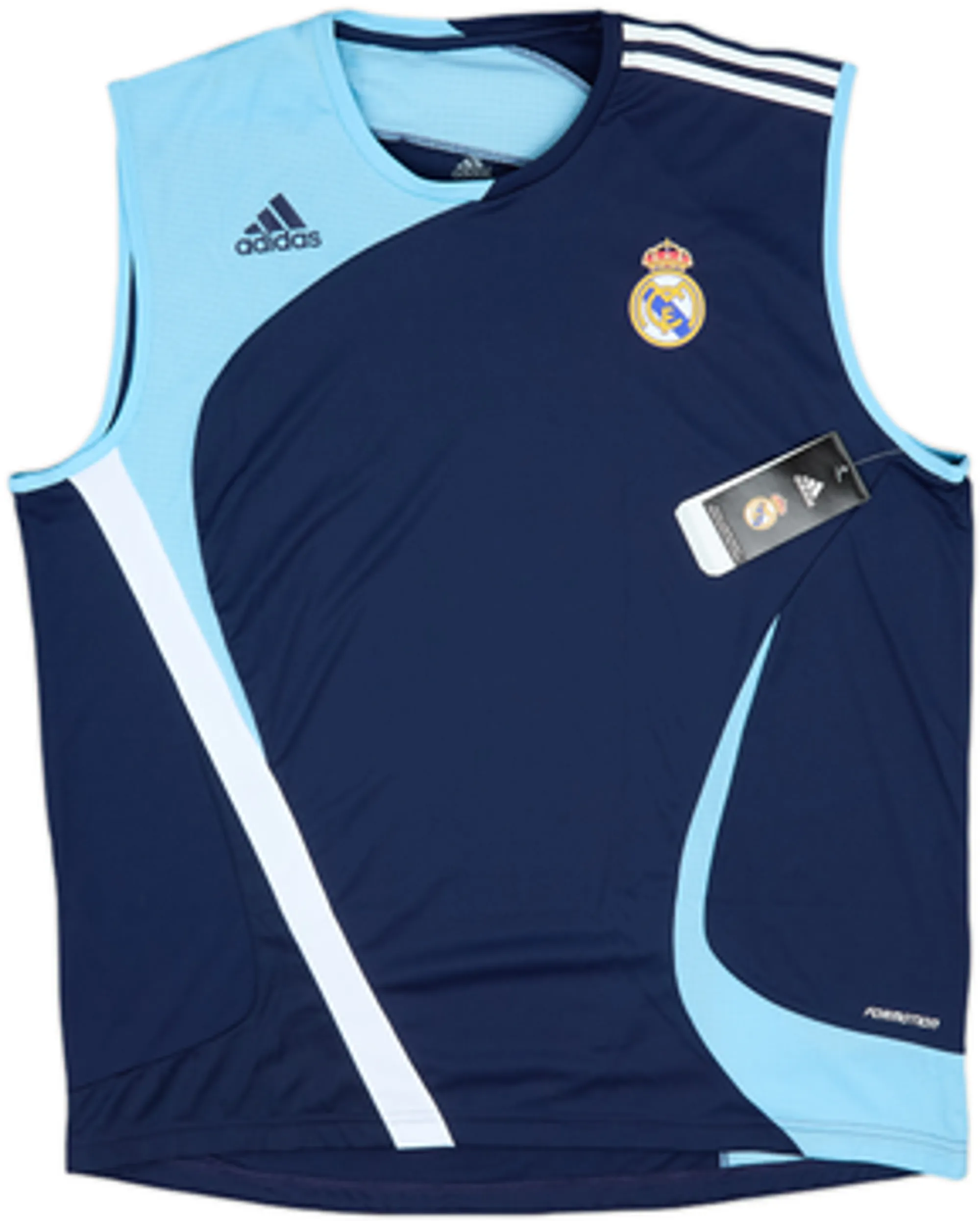 2007-08 Real Madrid adidas Formotion Training Vest (XXL)