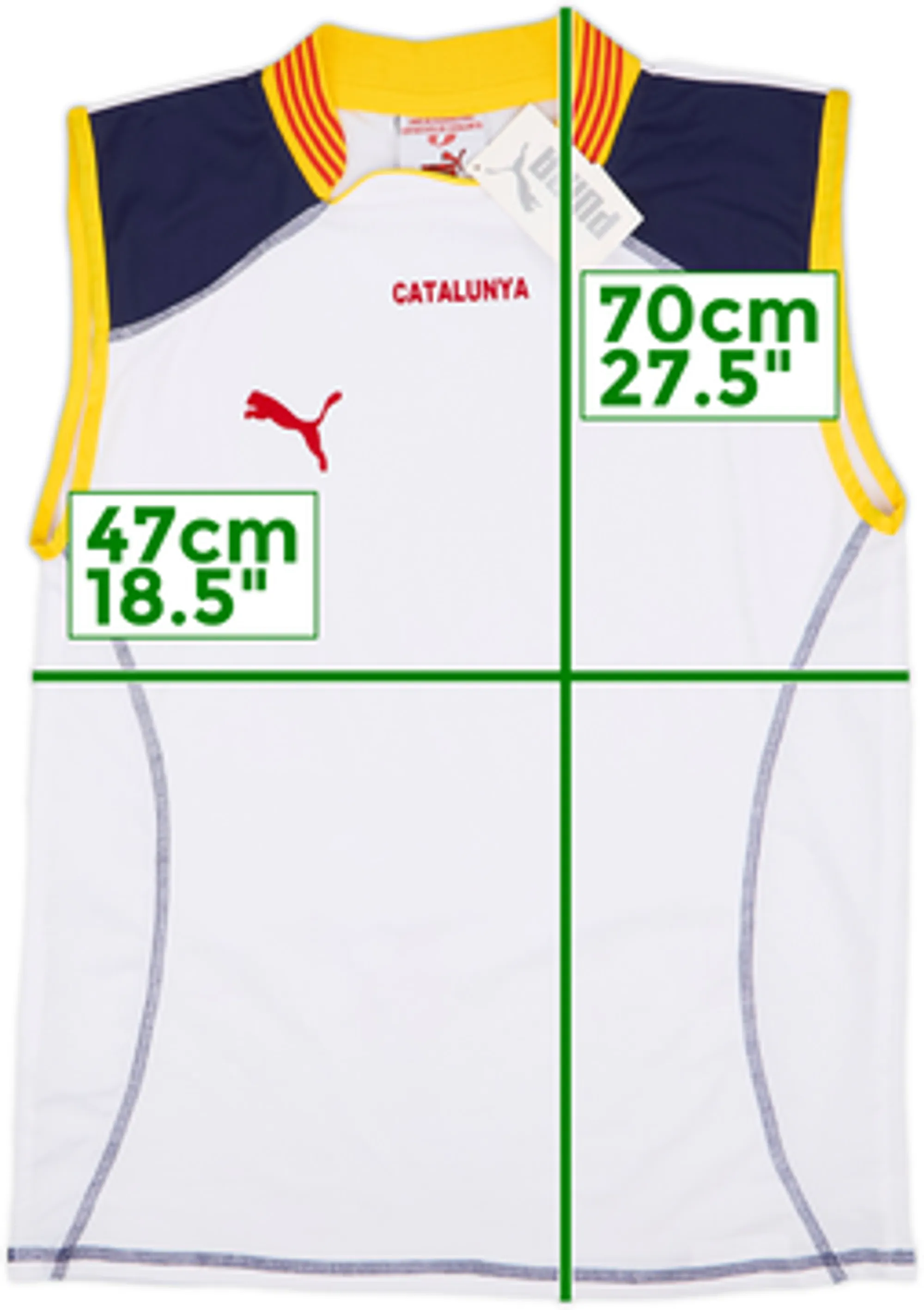 2004-05 Catalunya Puma Training Vest (M)