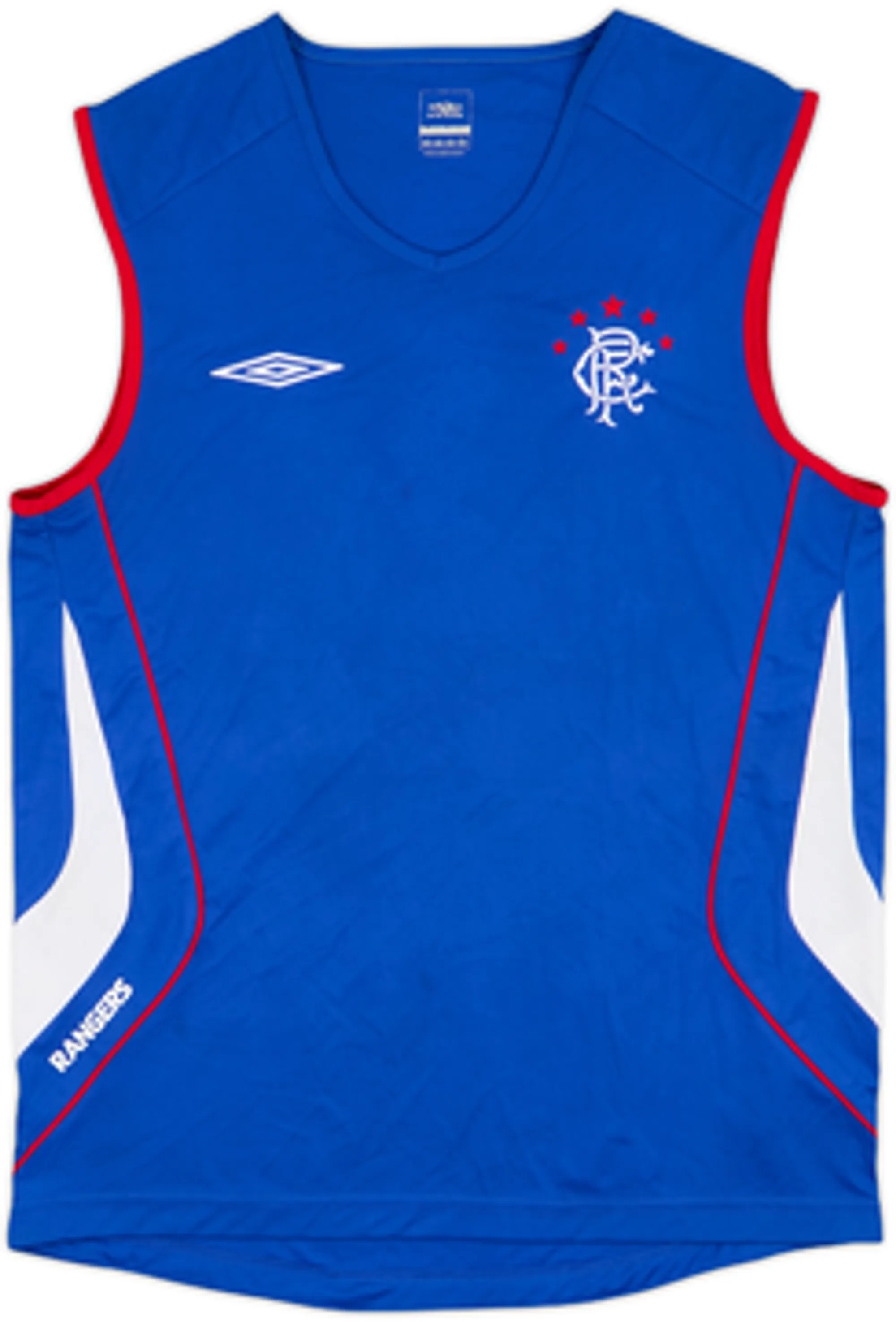 2007-08 Rangers Umbro Training Vest - 6/10 - (L)