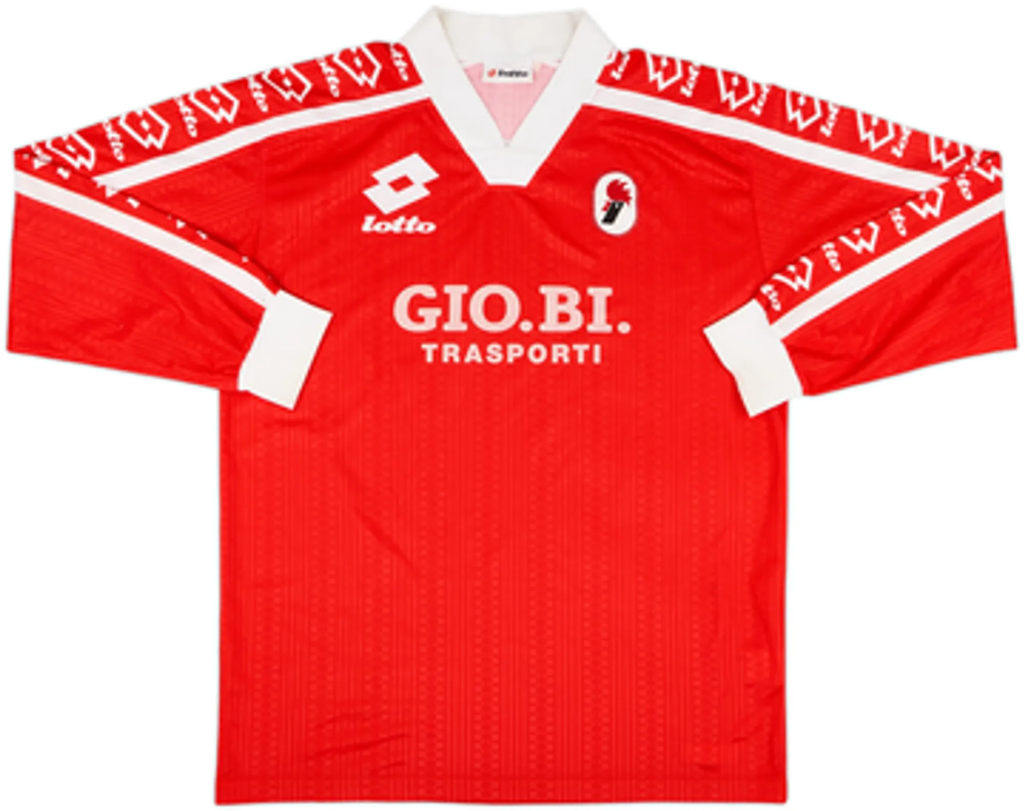 Lotto Bari Mens LS Home Shirt 1998/99