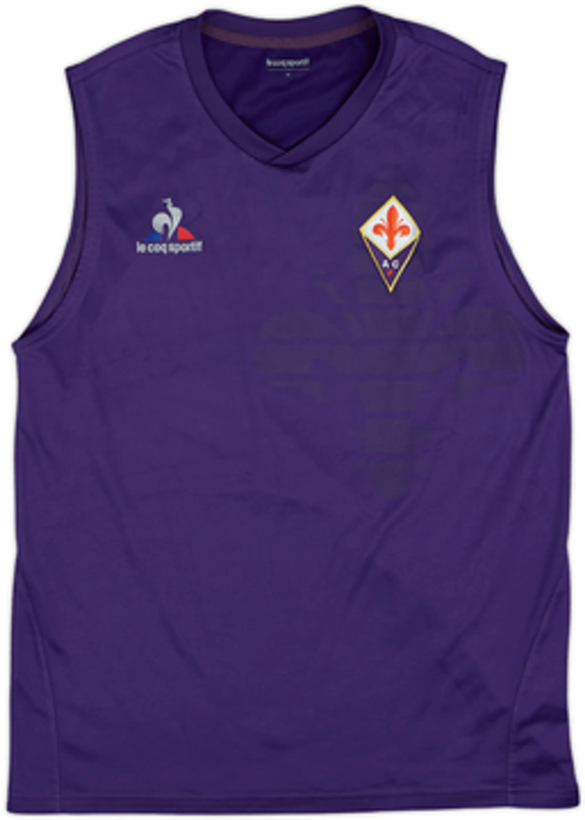 2015-16 Fiorentina Le Coq Sportif Training Vest - 7/10 - (M)