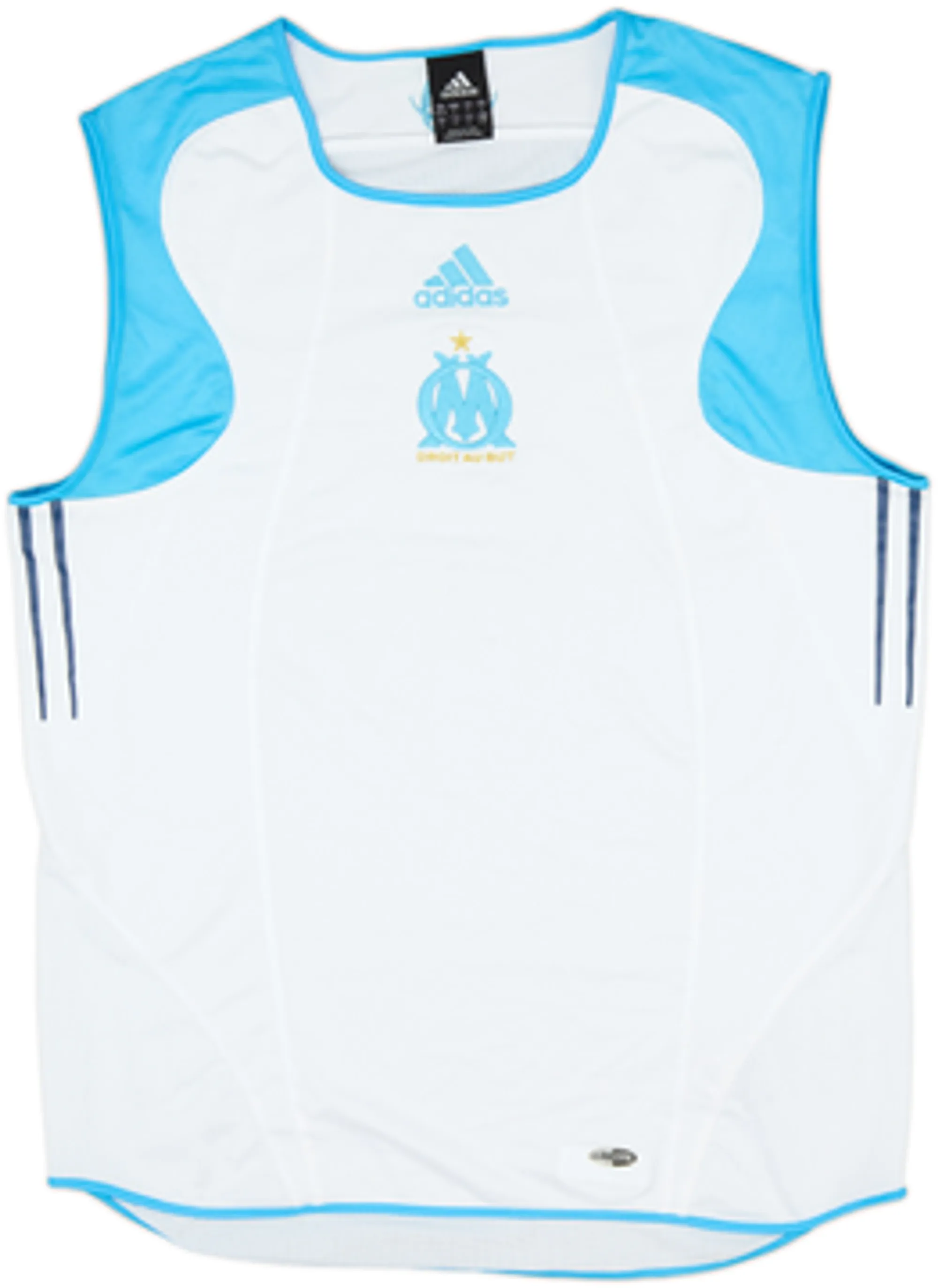 2004-05 Olympique Marseille adidas Training Vest - 8/10 - (M/L)