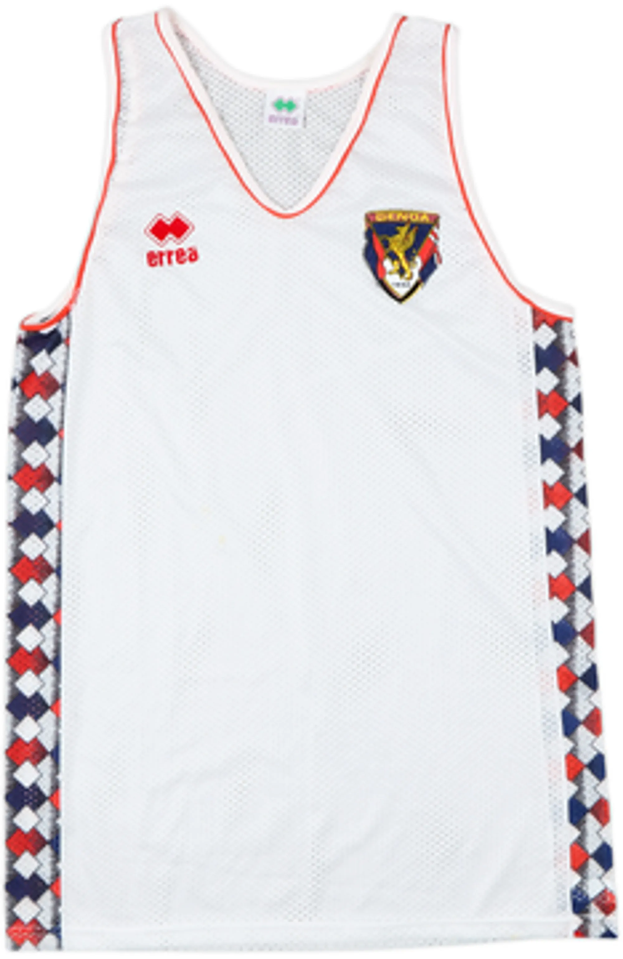 1996-97 Genoa Errea Training Vest - 7/10 - (M)