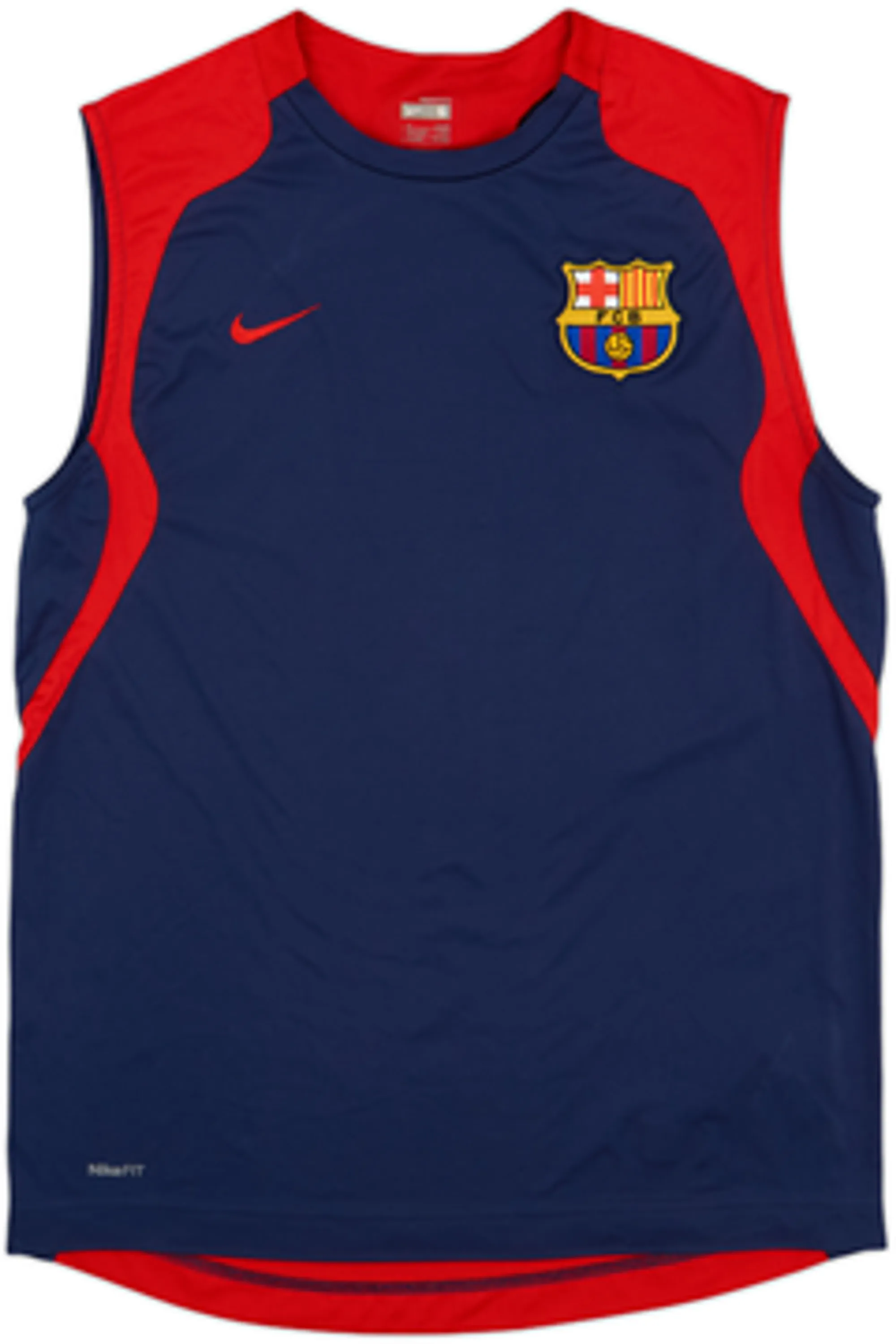 2007-08 Barcelona Nike Training Vest - 8/10 - (S)
