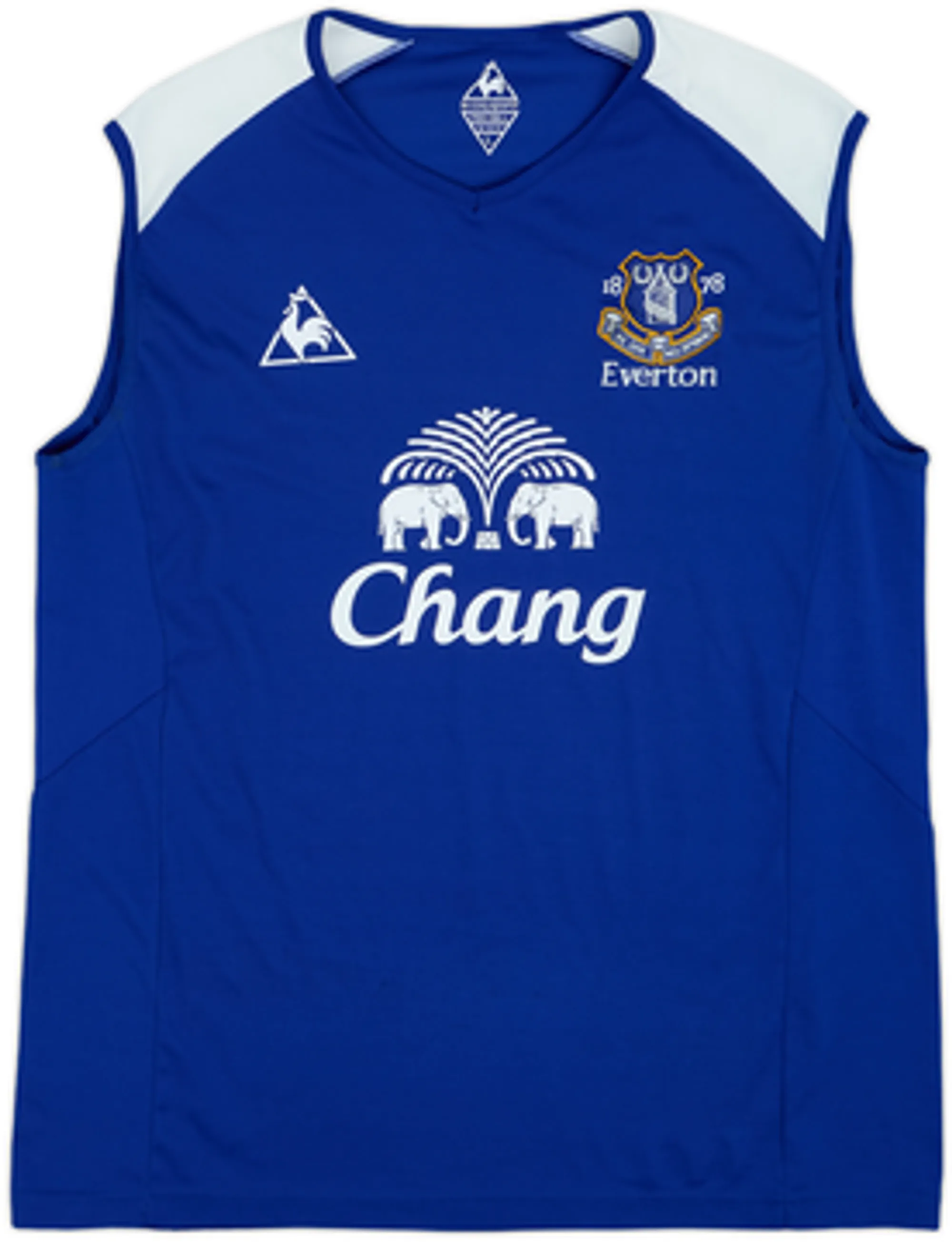 2010-11 Everton Le Coq Sportif Training Vest - 8/10 - (L)