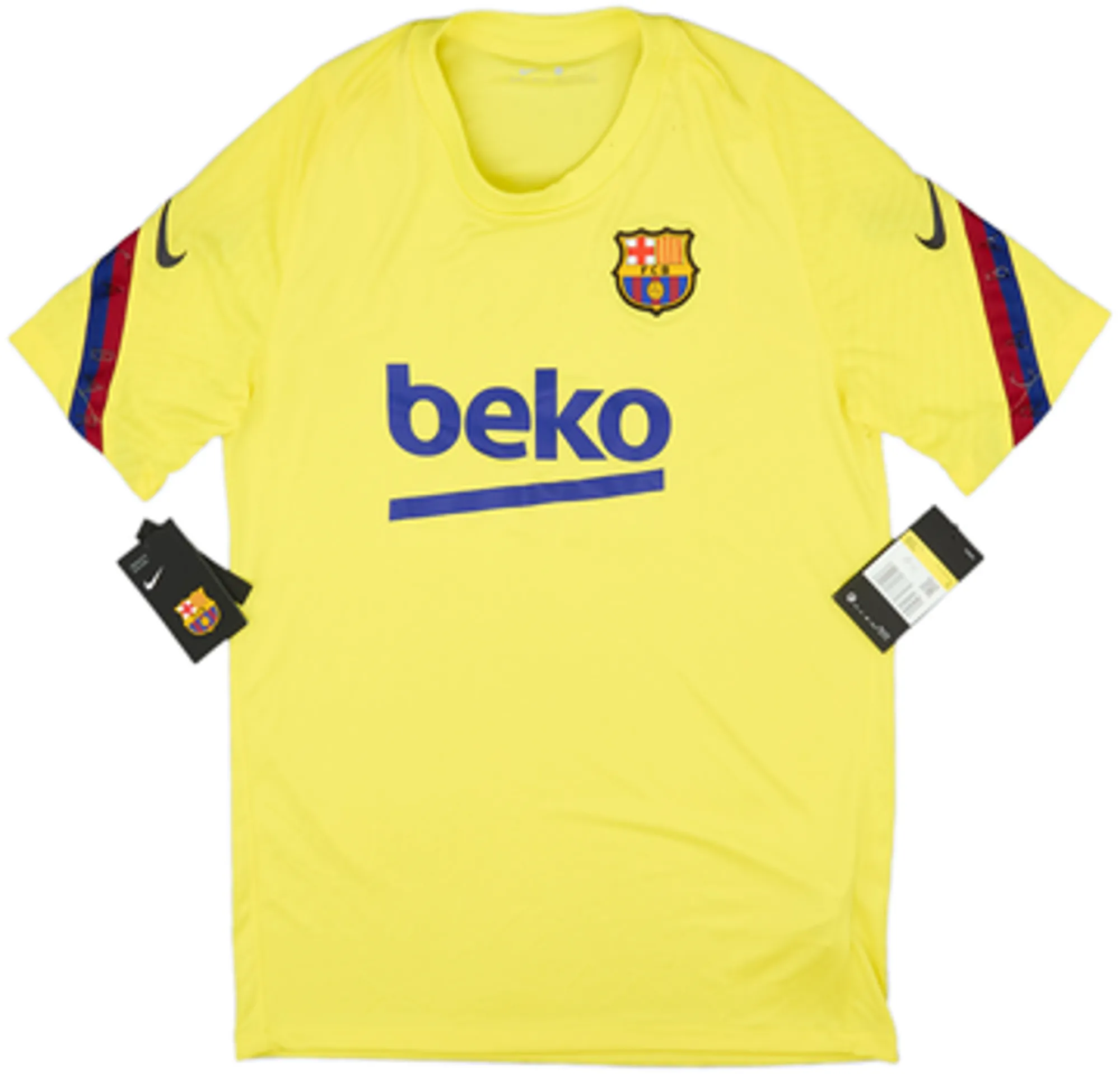 Nike Barcelona Mens SS Home Shirt 2020/21