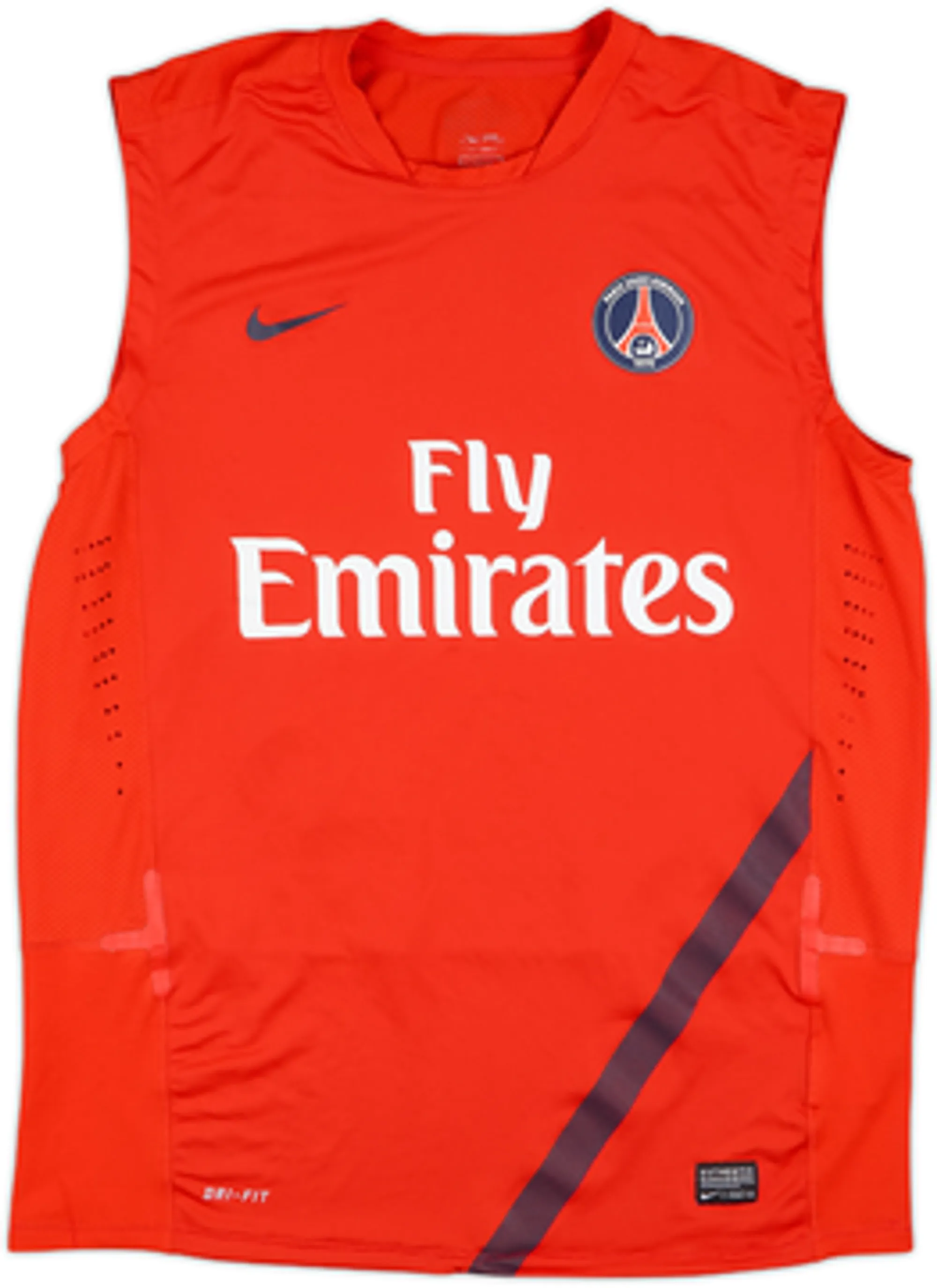 2011-12 Paris Saint-Germain Nike Authentic Training Vest - 8/10 - (L)