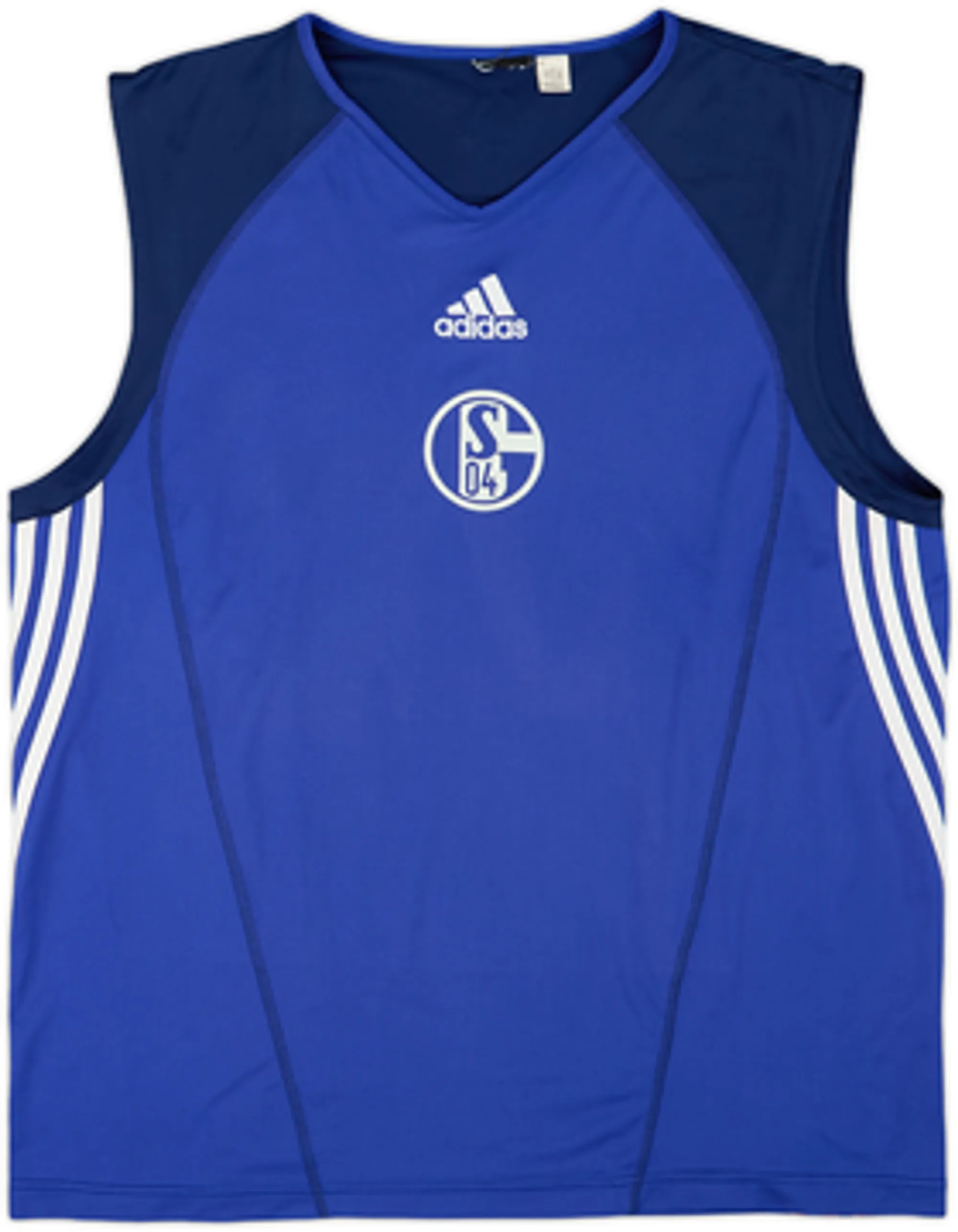 2005-06 Schalke adidas Training Vest - 7/10 - (L)
