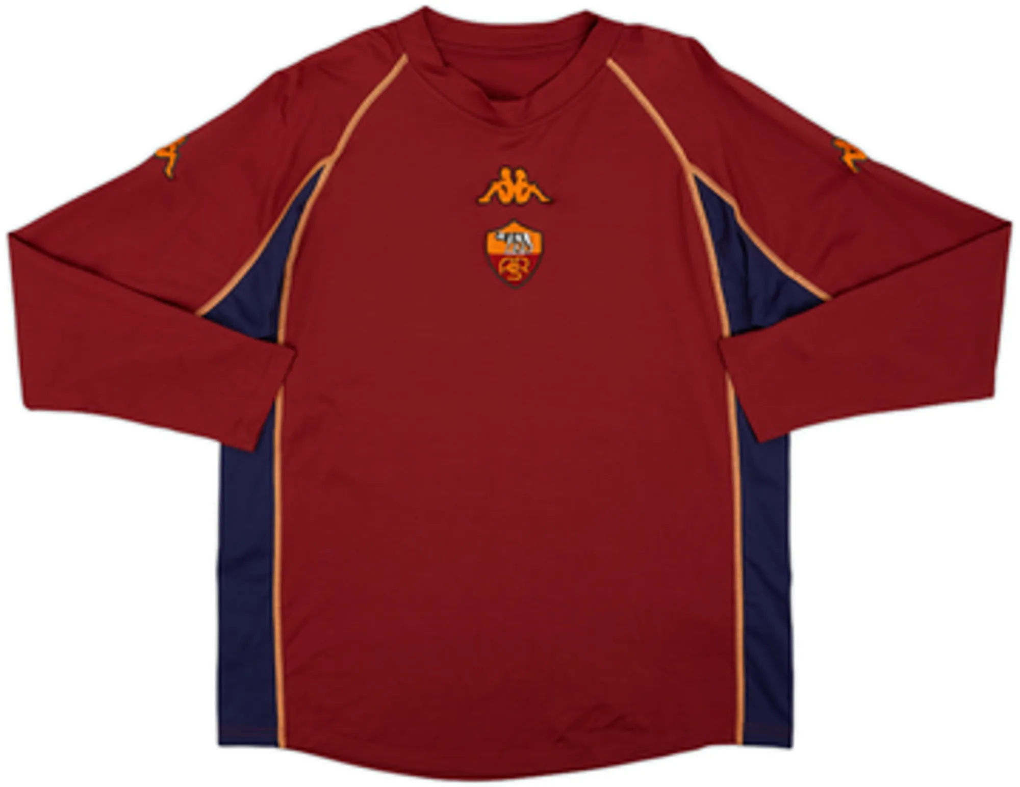 Kappa Roma Mens LS Home Shirt 2002/03