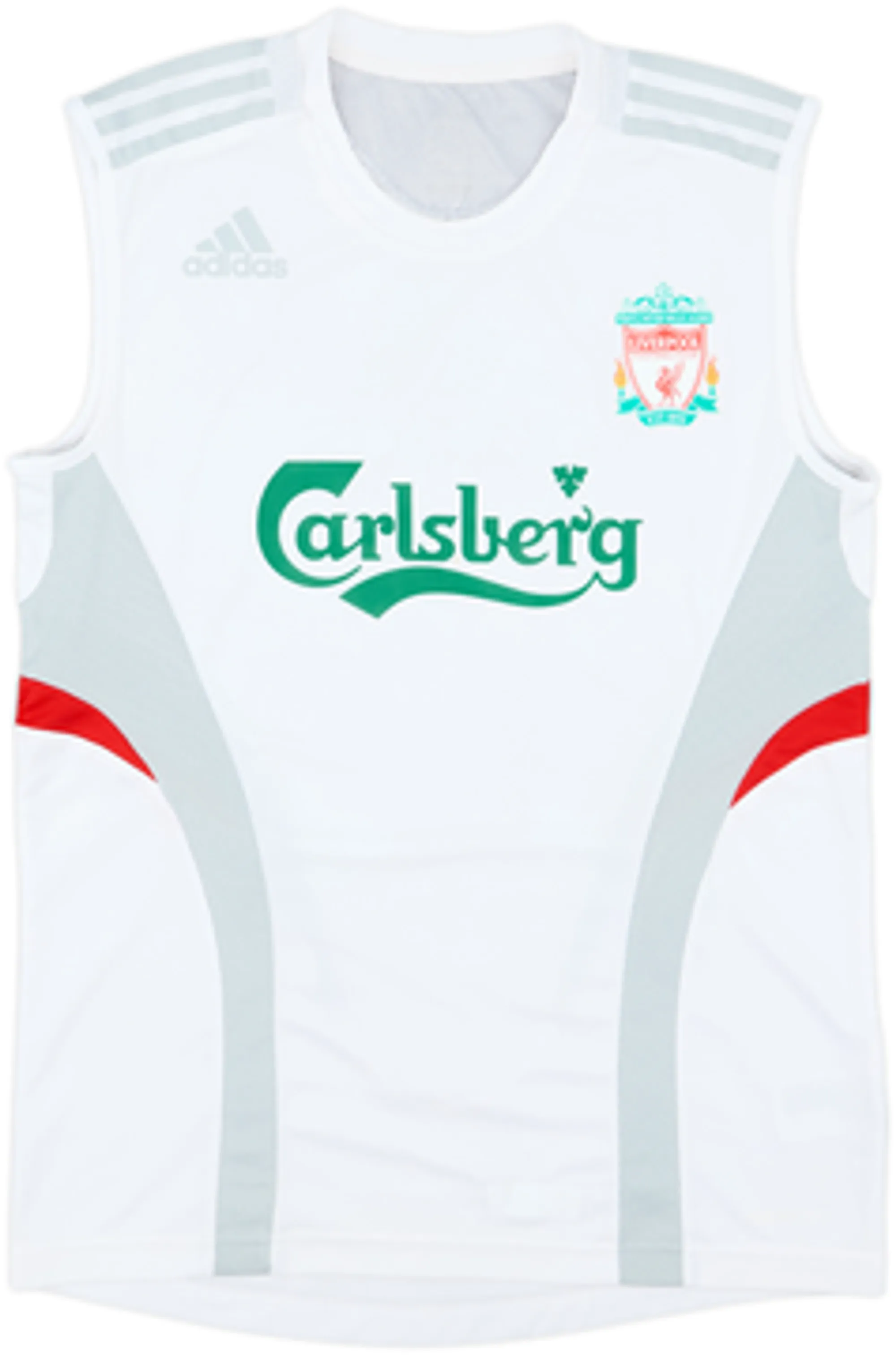 2008-09 Liverpool adidas Training Vest - 7/10 - (M)