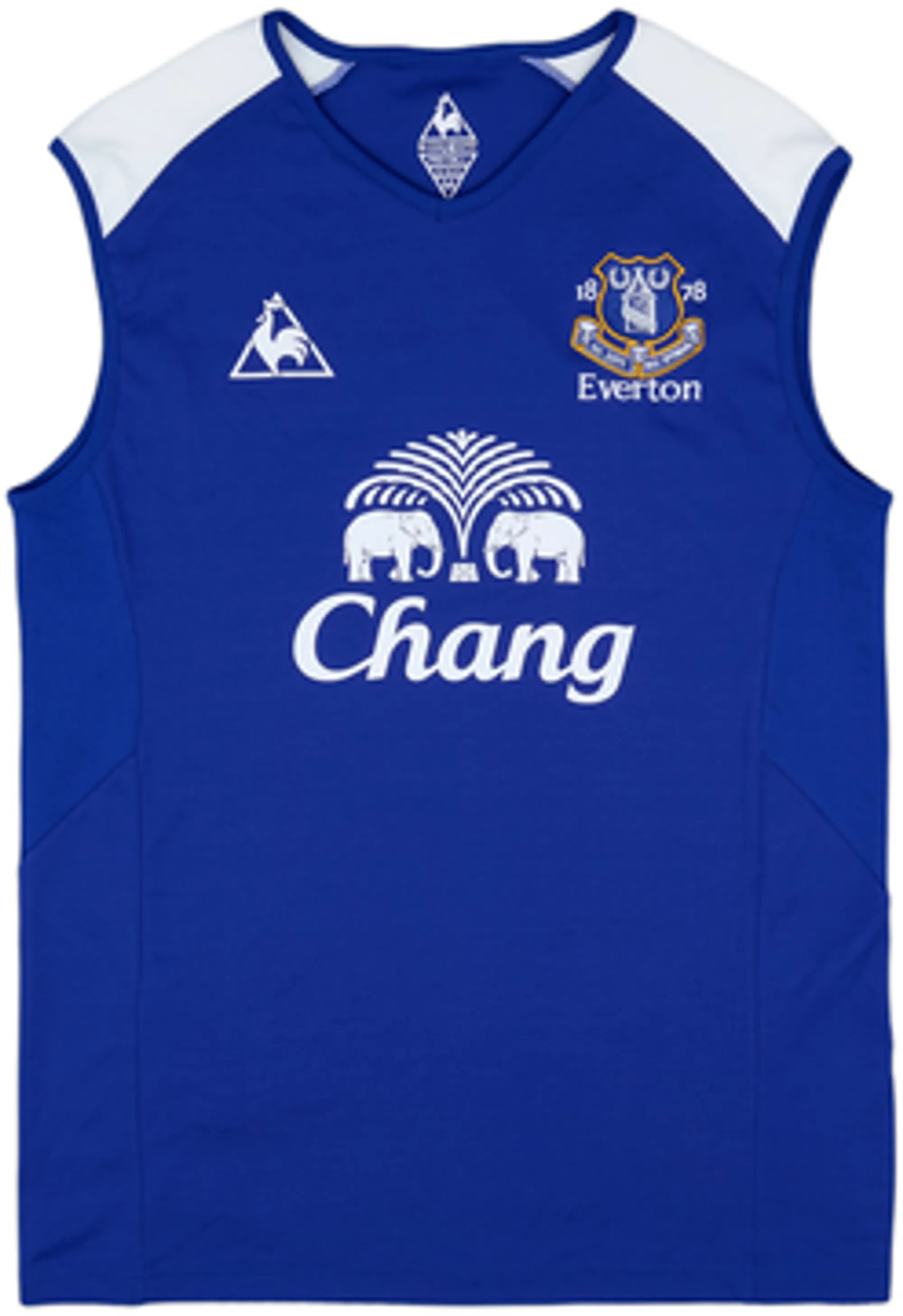 2011-12 Everton Le Coq Sportif Training Vest - 8/10 - (M)
