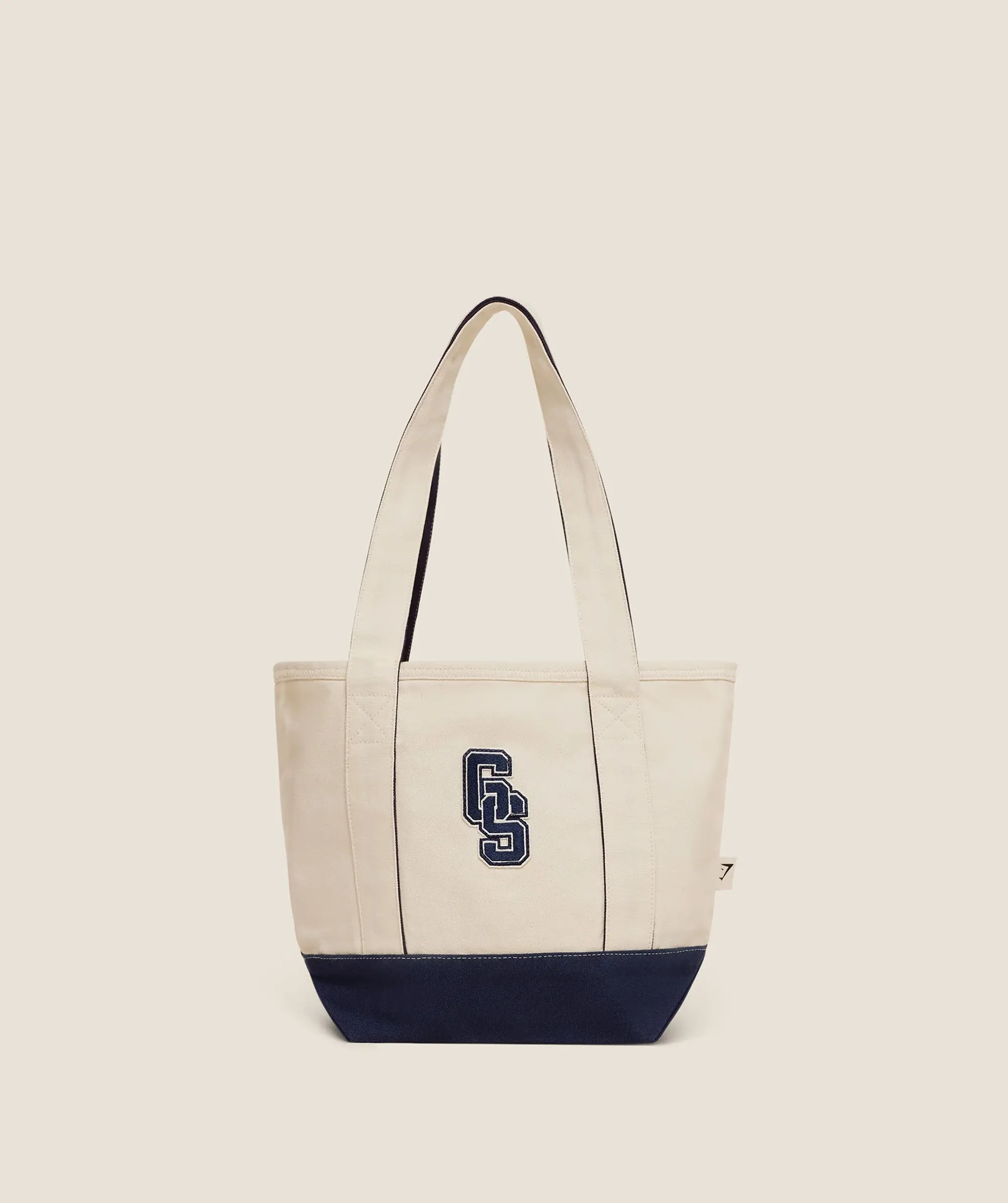  Collegiate Mini Tote Bag - Heavy Blue/Oat White/Athletic Burgundy