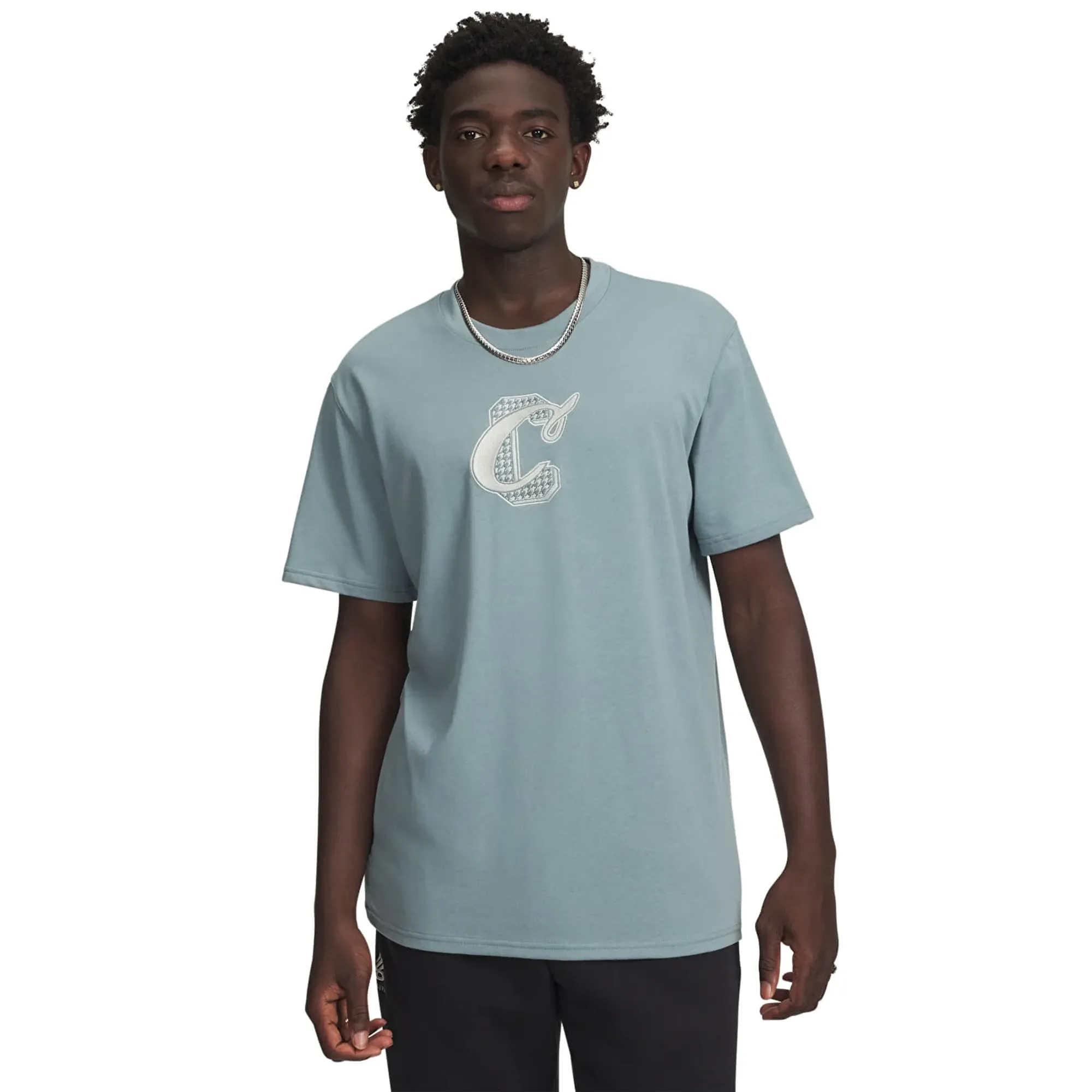 T-Shirt Under Armour Curry Verbiage Tee 1 Green S