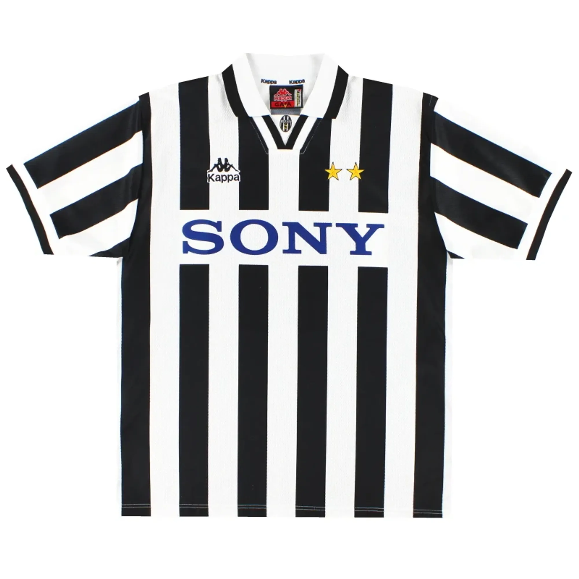 1995-96 Juventus Kappa Home Shirt L - Juventus / Excellent 