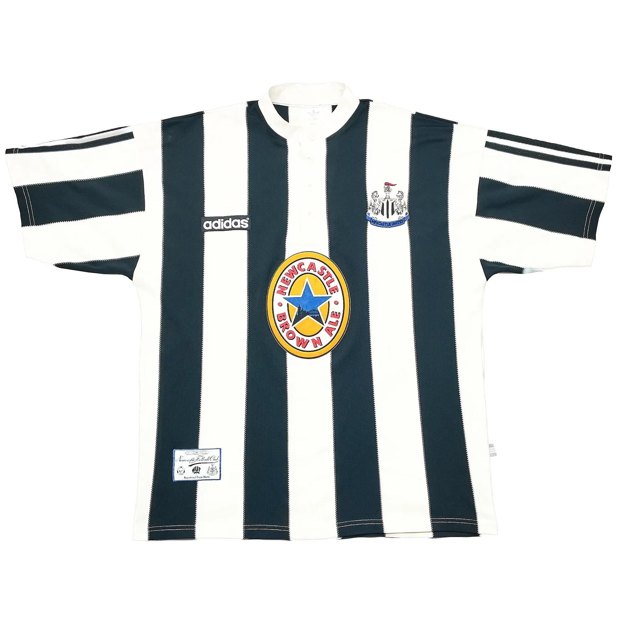 1995/97 NEWCASTLE UNITED HOME SHIRT (L) ADIDAS | CULT KITS