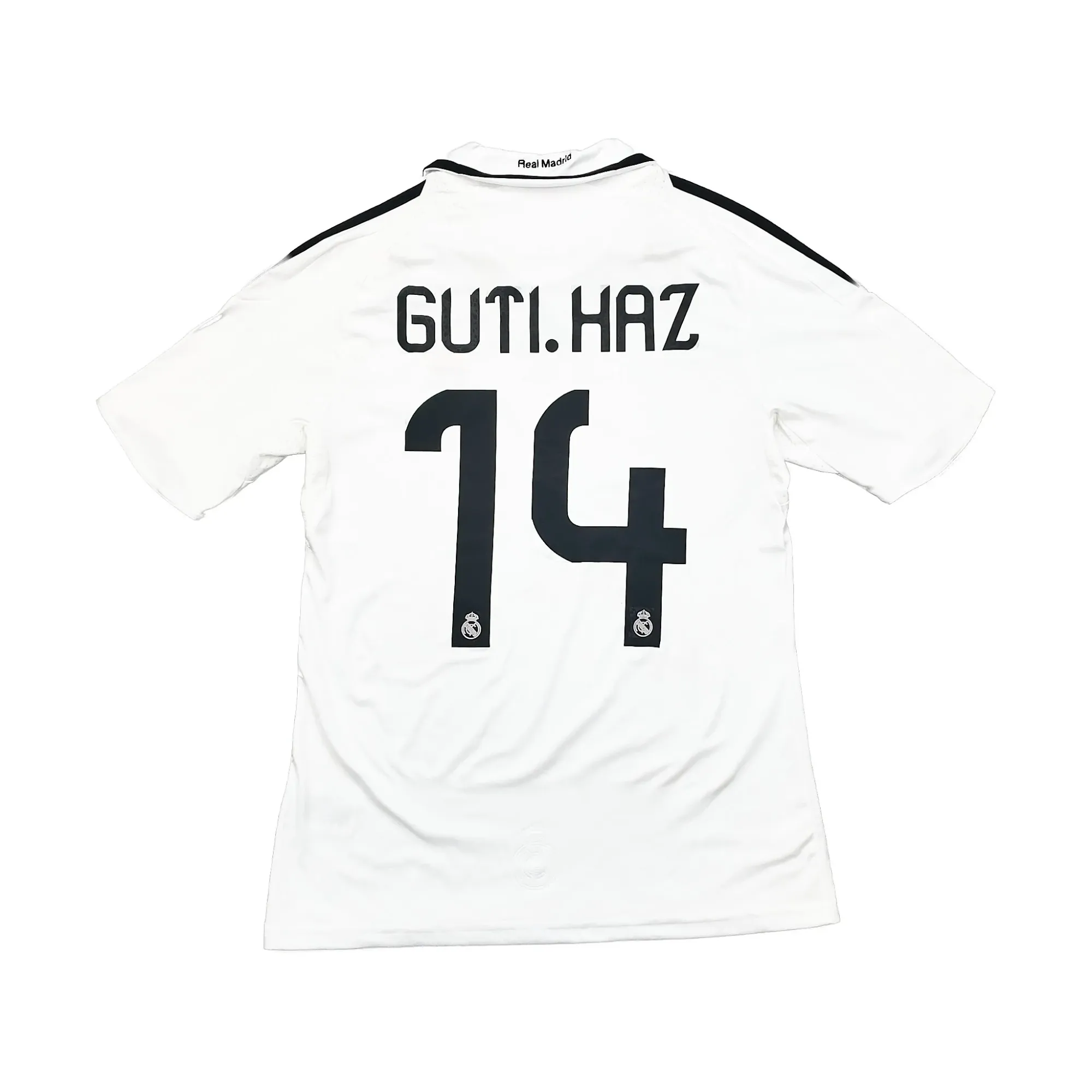 2008/09 REAL MADRID GUTI HAZ #14 HOME SHIRT (S) ADIDAS | CULT KITS