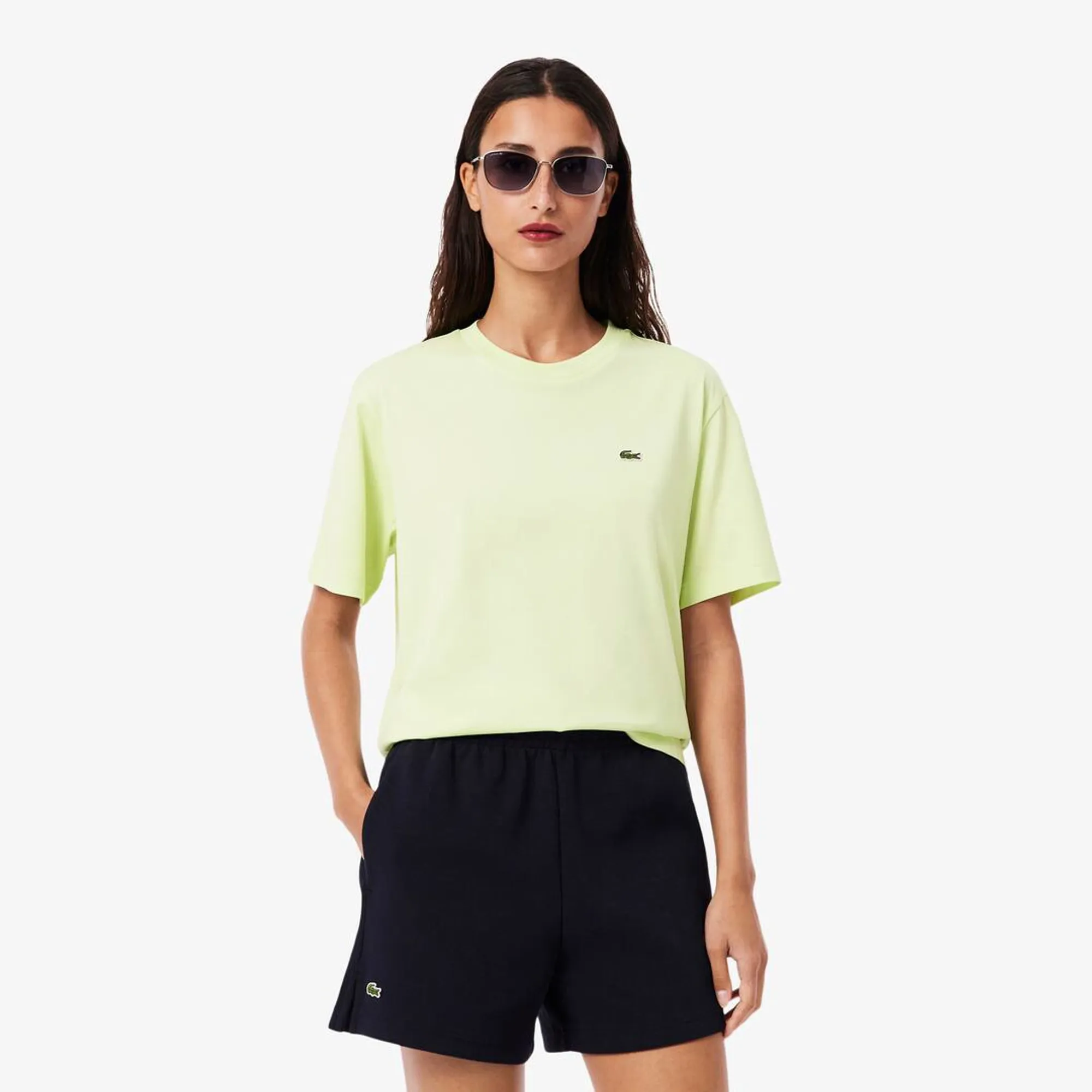 Lacoste Relaxed Fit Soft Cotton T-shirt - Green