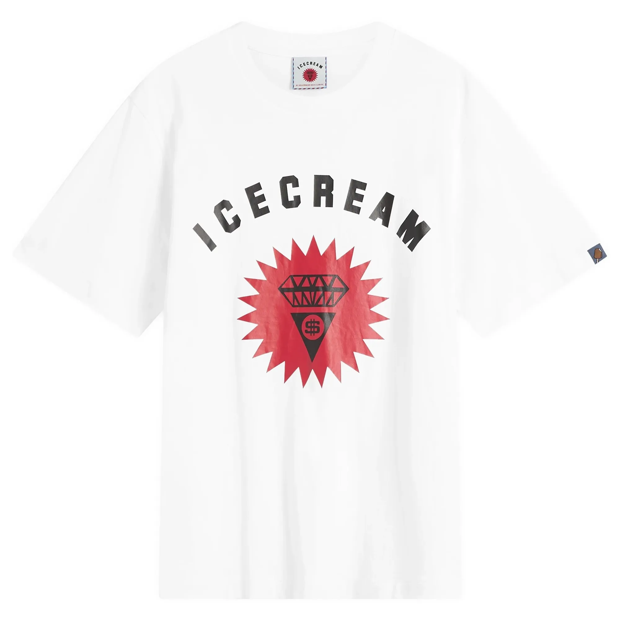 ICECREAM Men's Signet Logo T-Shirt White