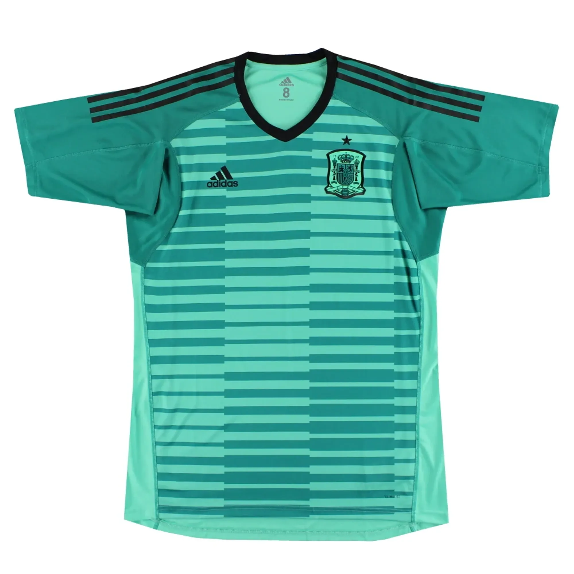 2018-19 Spain adidas Authentic Goalkeeper Shirt L - Spain / Excellent