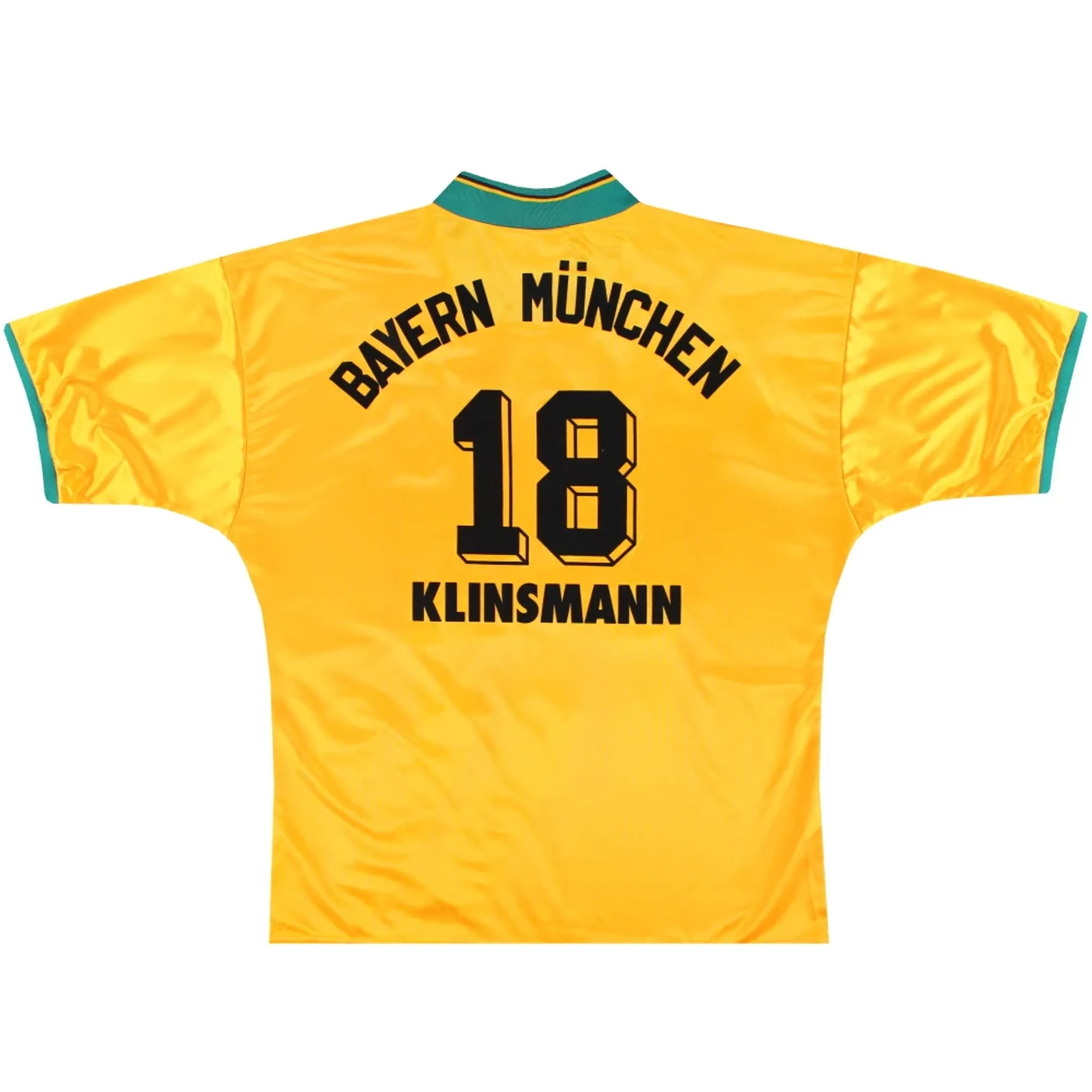 1993-95 Bayern Munich adidas Away Shirt Klinsmann #18 XL - Bayern