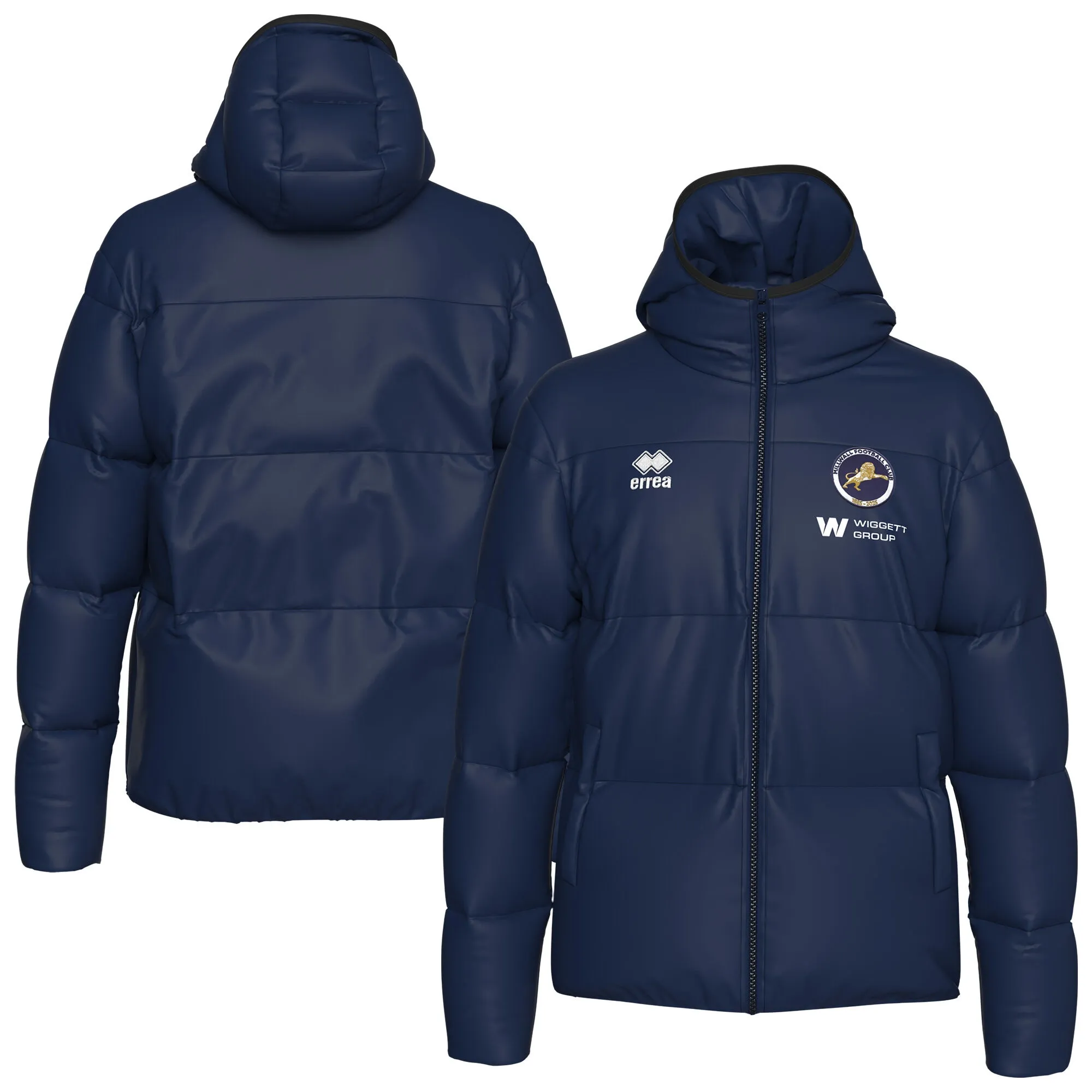Millwall Errea Training Padded Jacket - Navy