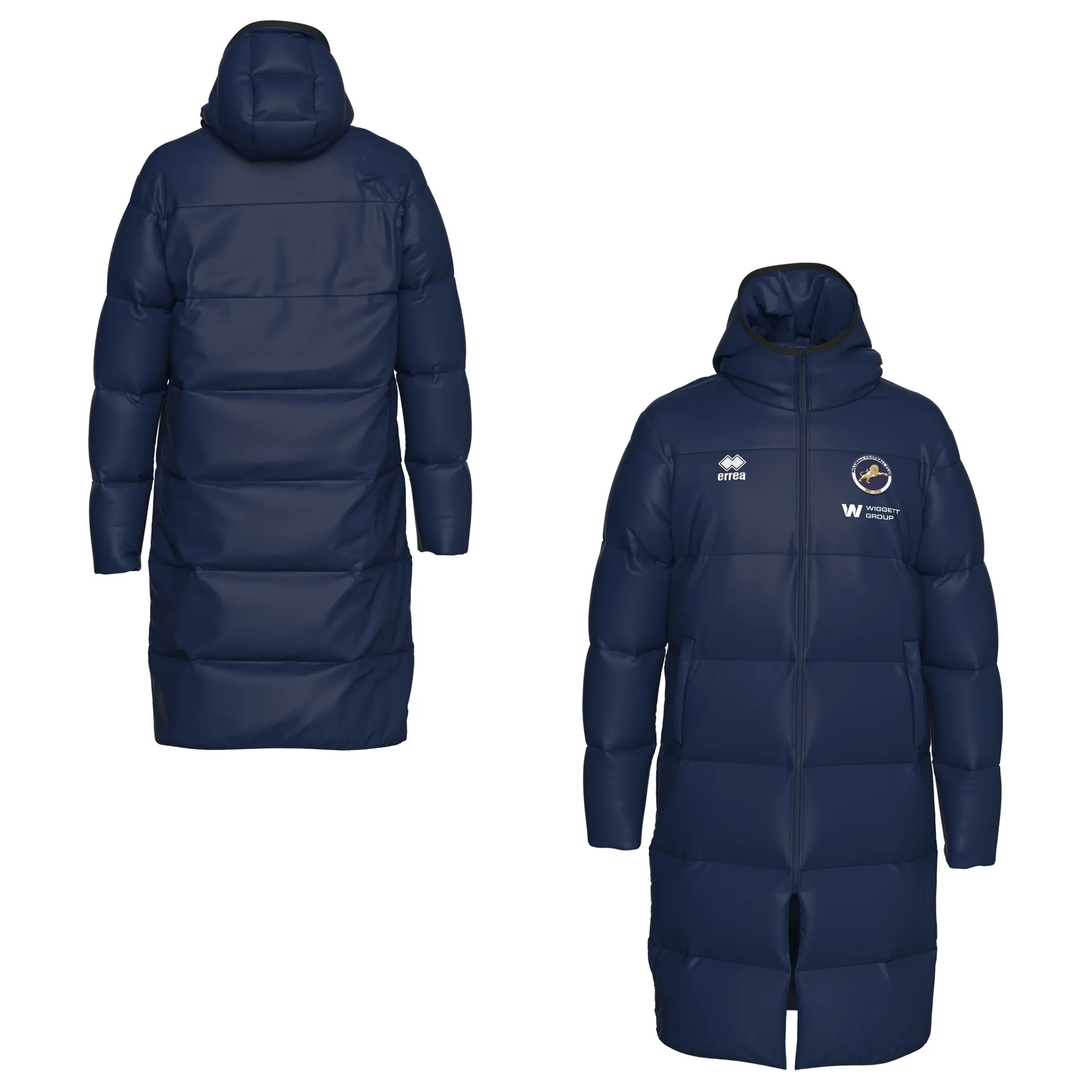 Millwall Errea Training Winter Jacket - Navy