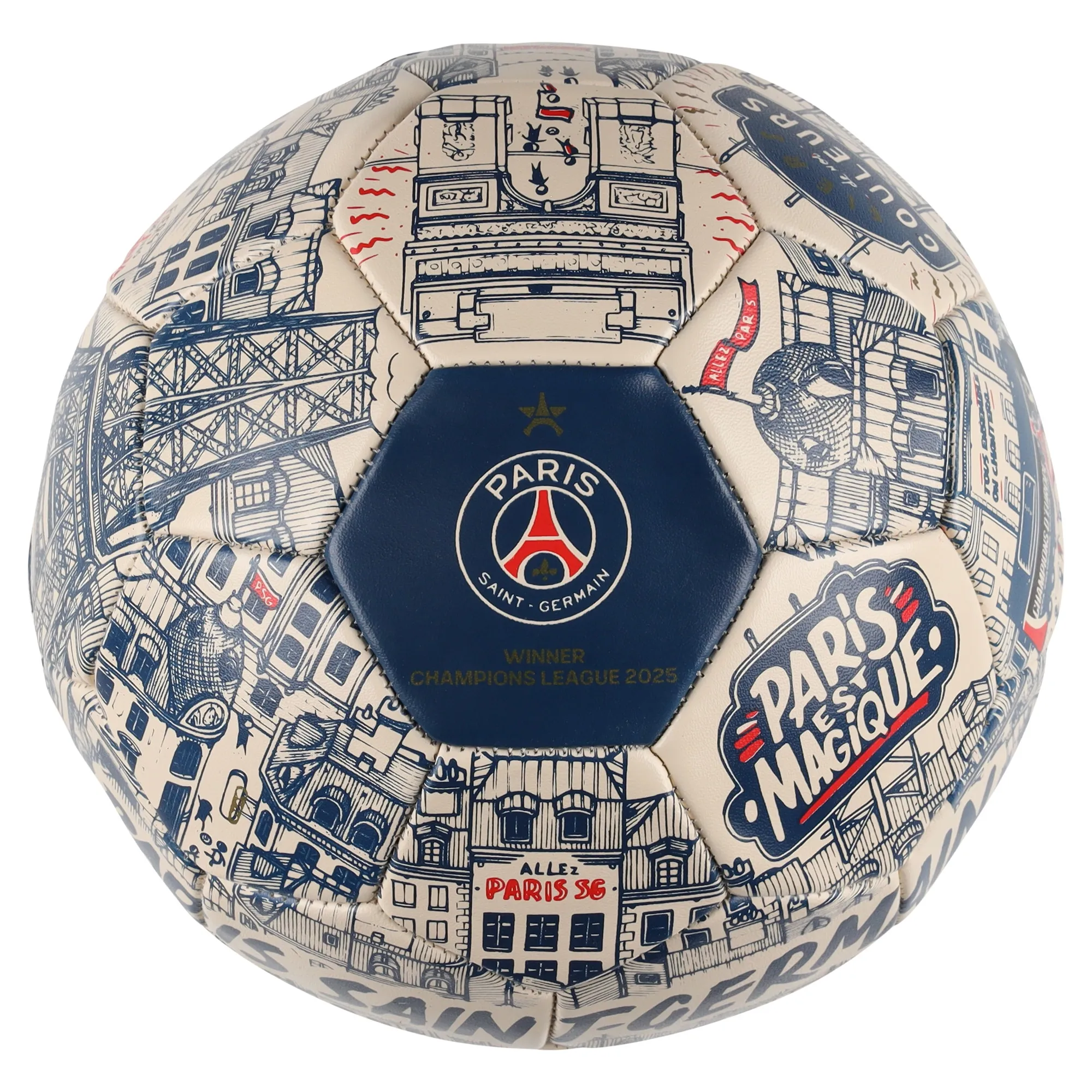 PSG Champions of Europe 2025 Rebond Celebration Ball