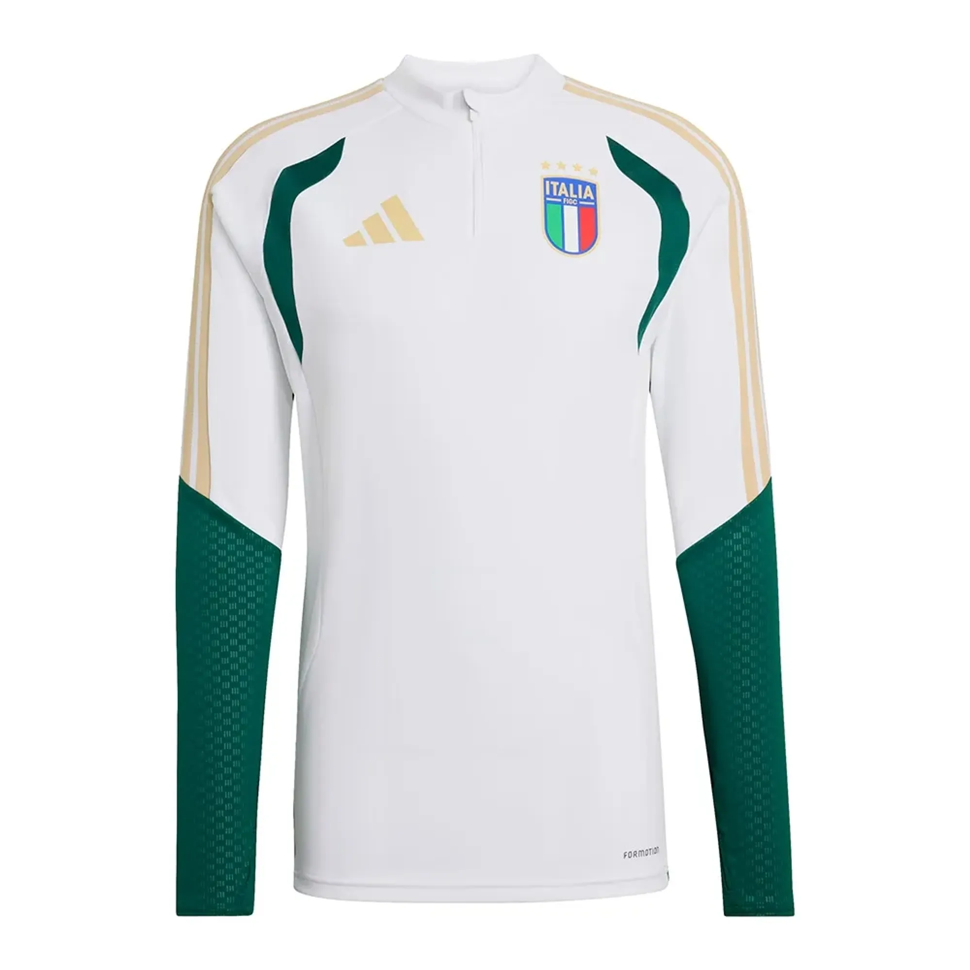 Italy Training Shirt Tiro 26 - White/Core Green - ['White']