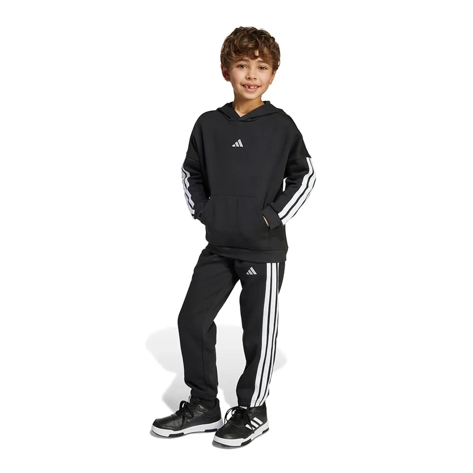 Adidas 3 Stripes Essentials Fleece Tracksuit