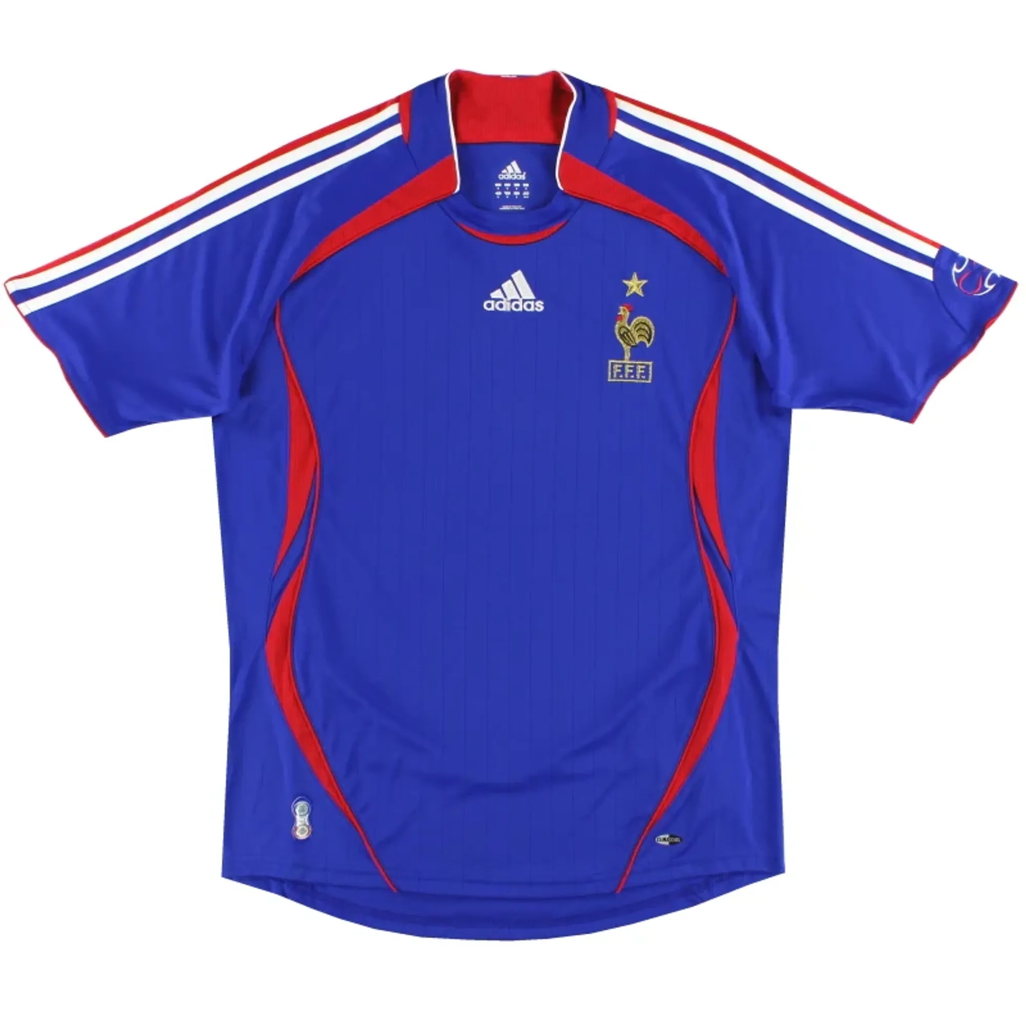 2006-07 France adidas Home Shirt S - France / Excellent