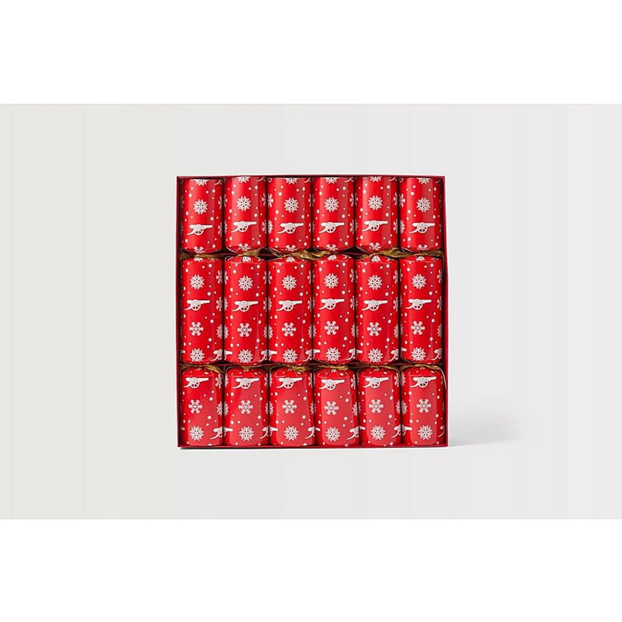 Arsenal 6 pack Christmas Crackers, Multicolor