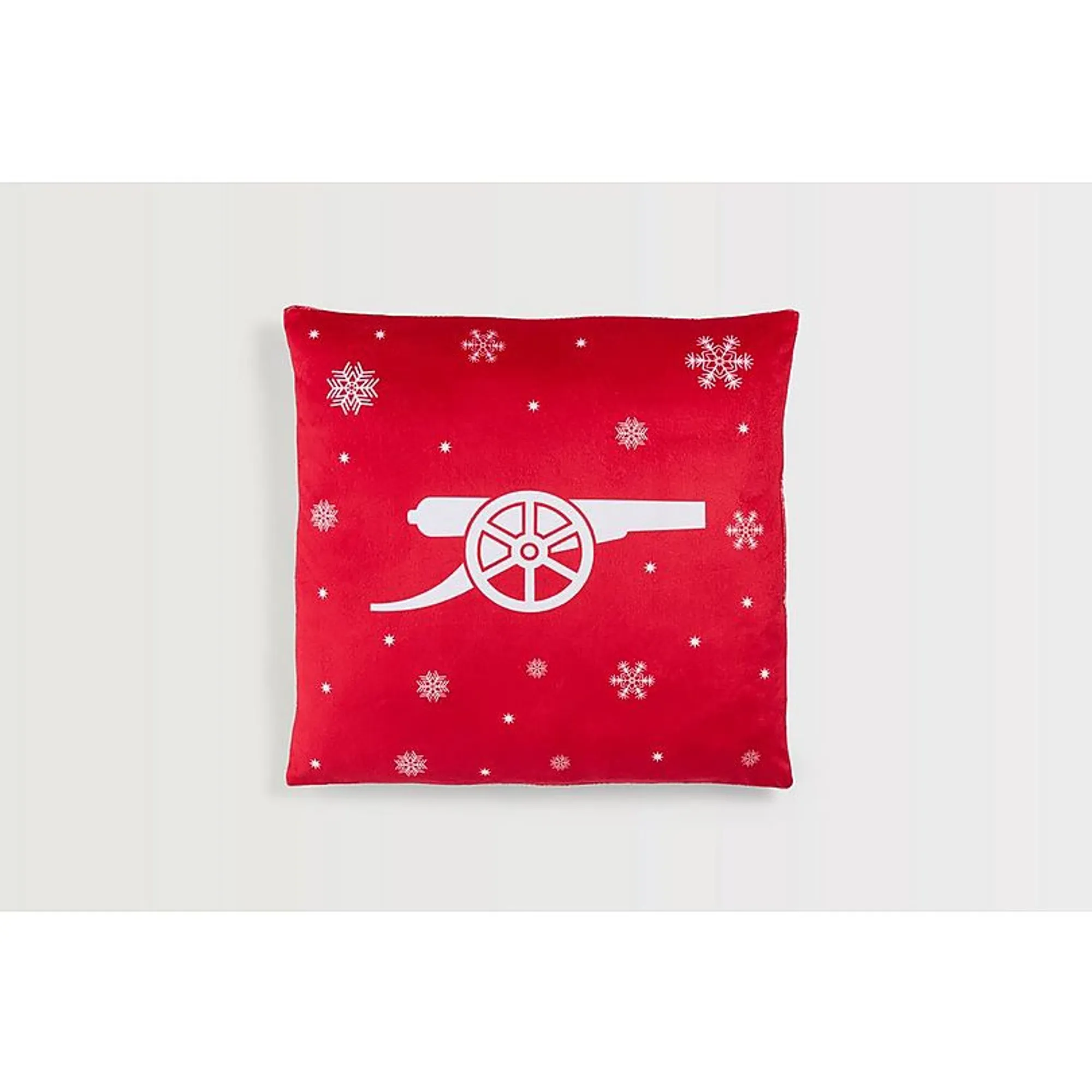 Arsenal Christmas Cushion, Red