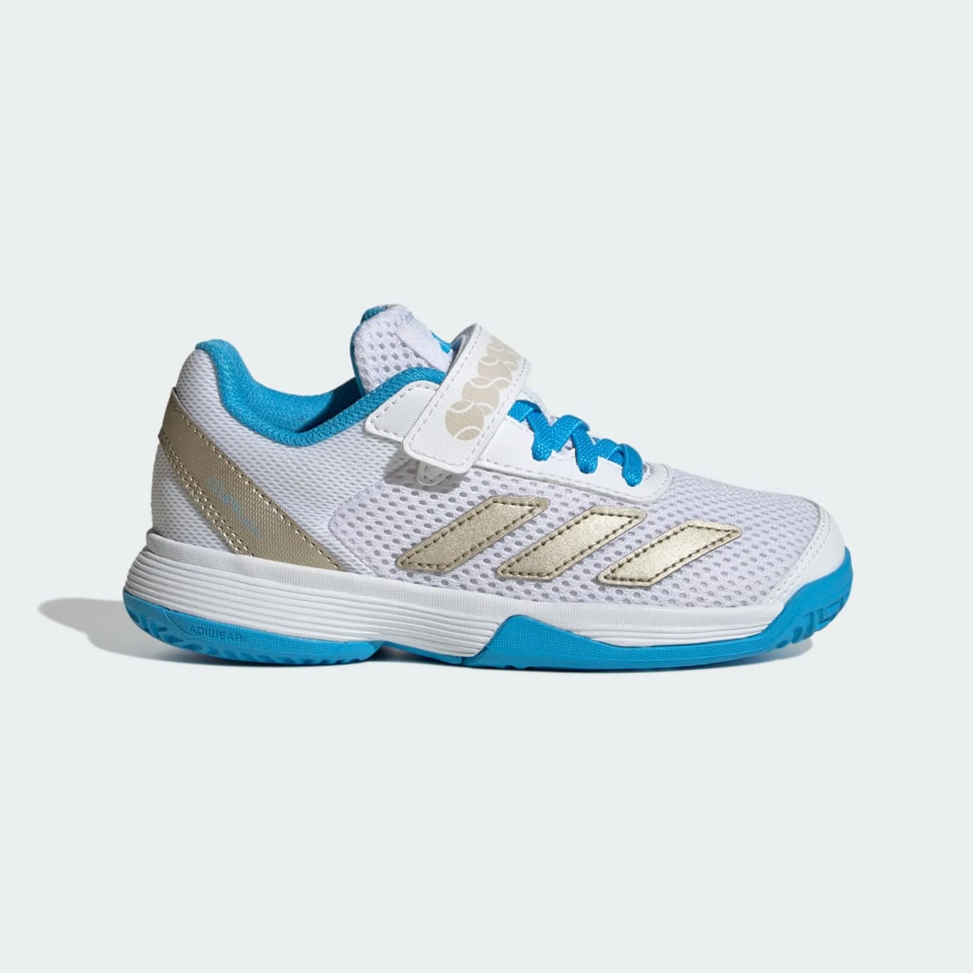 adidas Courtflash Hook-and-Loop Tennis Shoes Kids