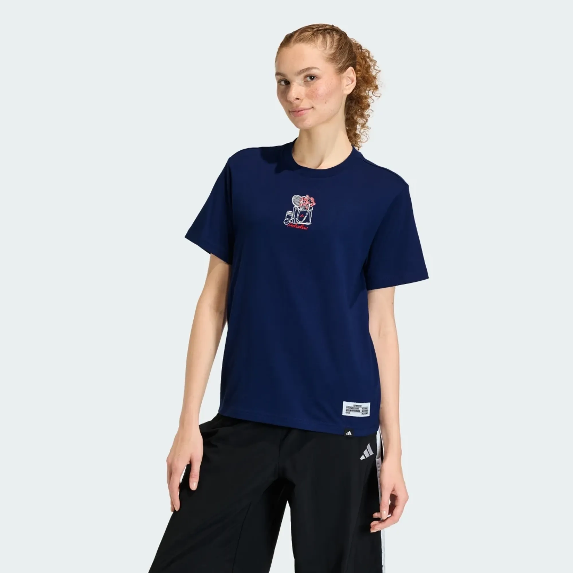 adidas MINI EMBROIDERY GRAPHIC T-SHIRT