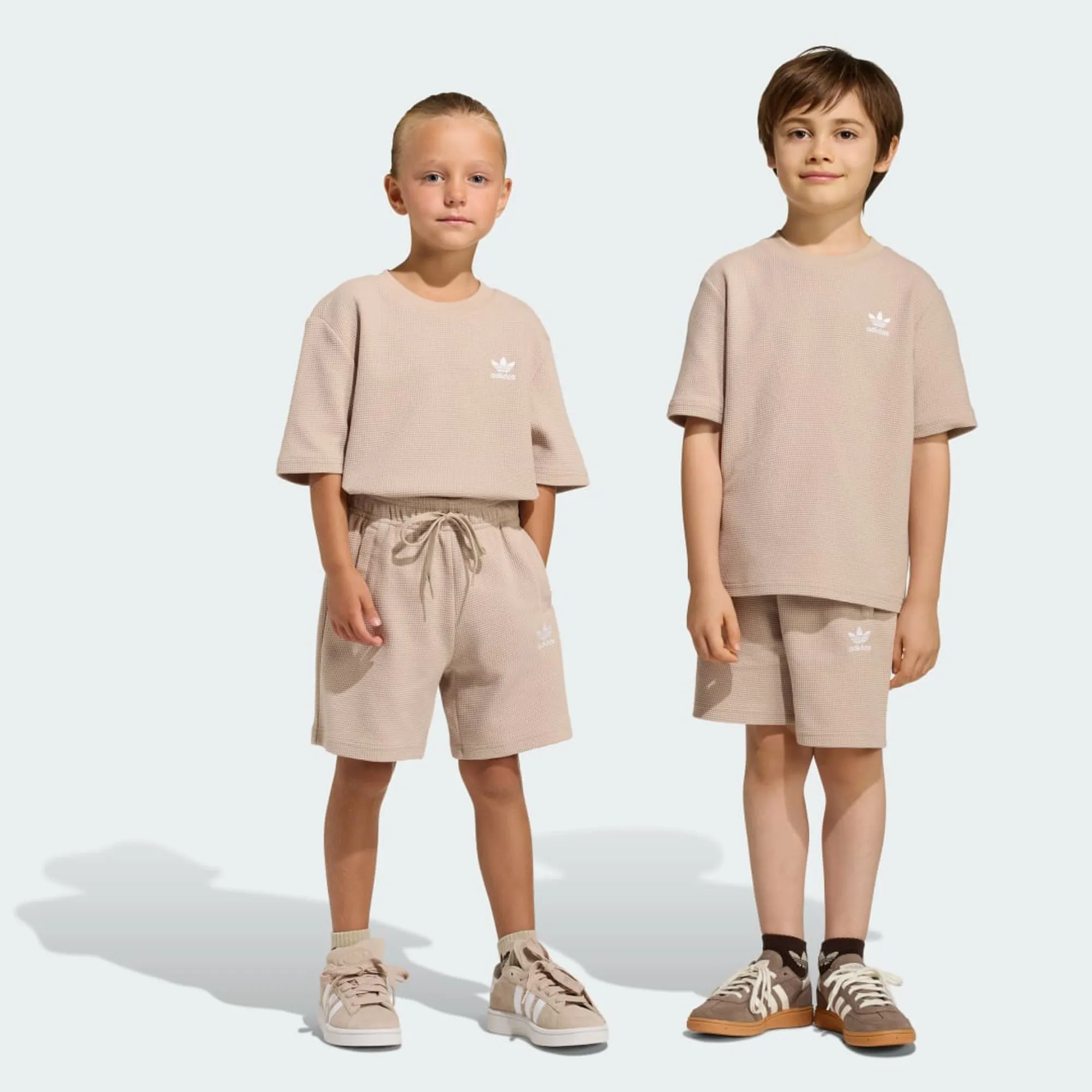 adidas Loose Waffle Short T-Shirt Set