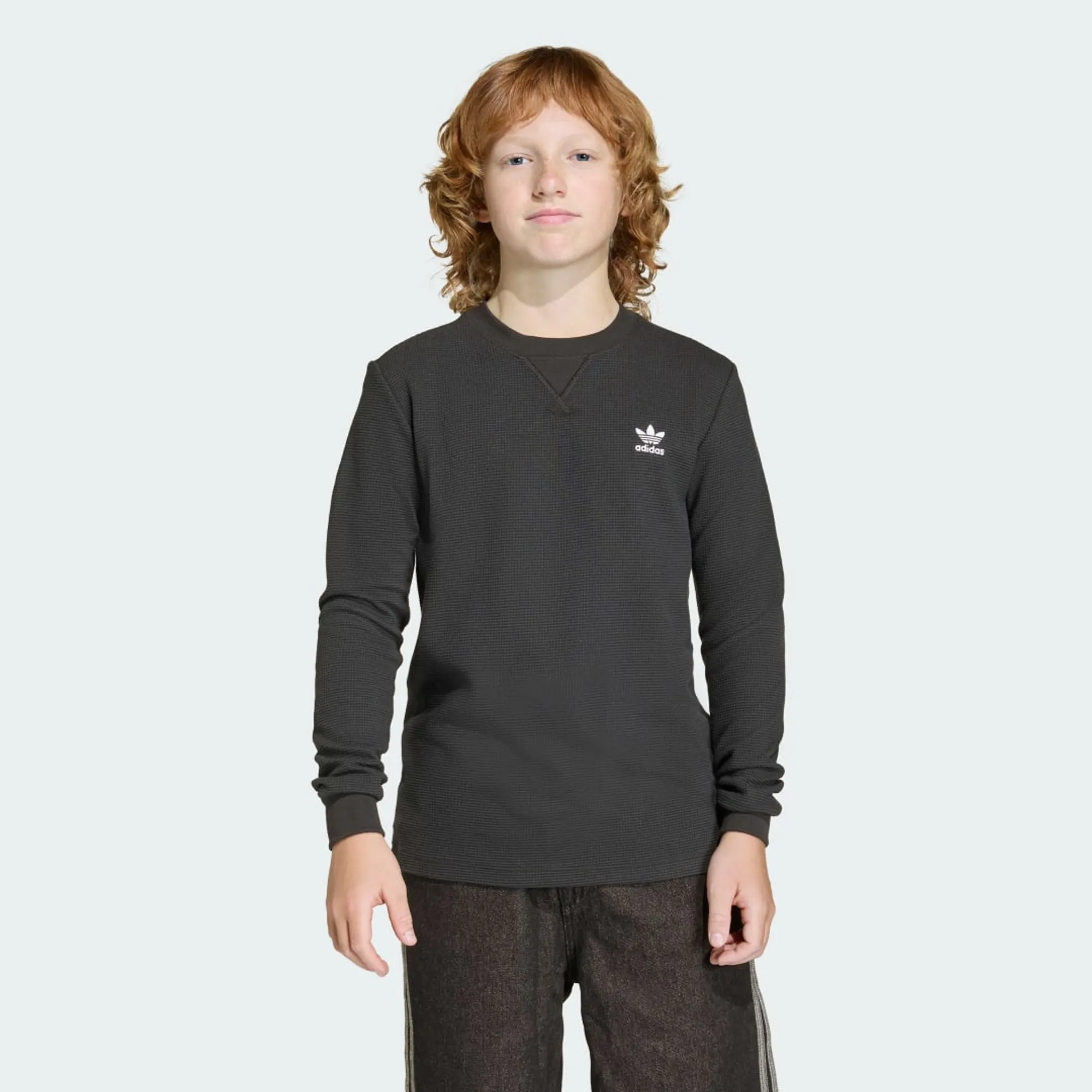 adidas REGULAR WAFFLE Long-Sleeve Top