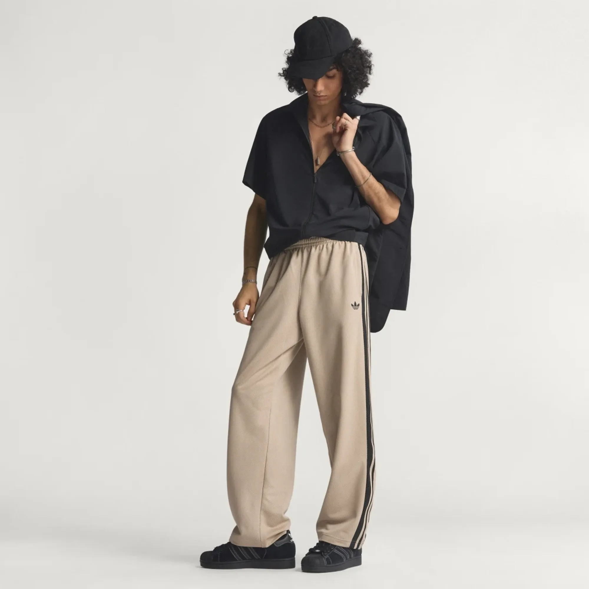 adidas LOOSE MESH Tracksuit Bottoms