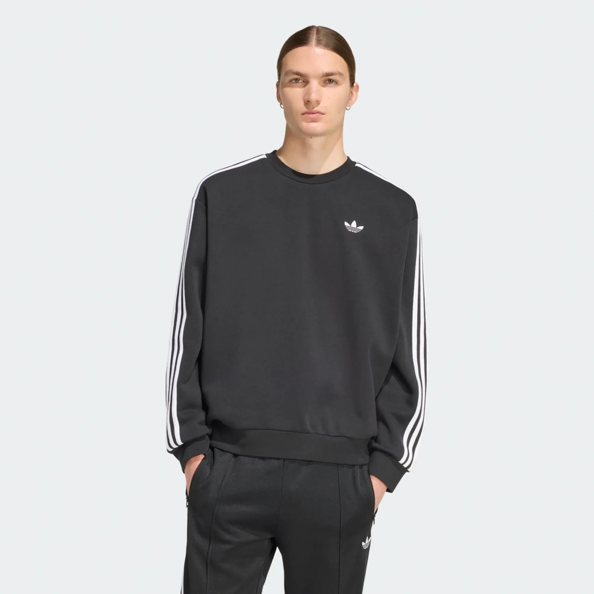 adidas ADICOLOR 3-STRIPES OVERSIZED CREWNECK