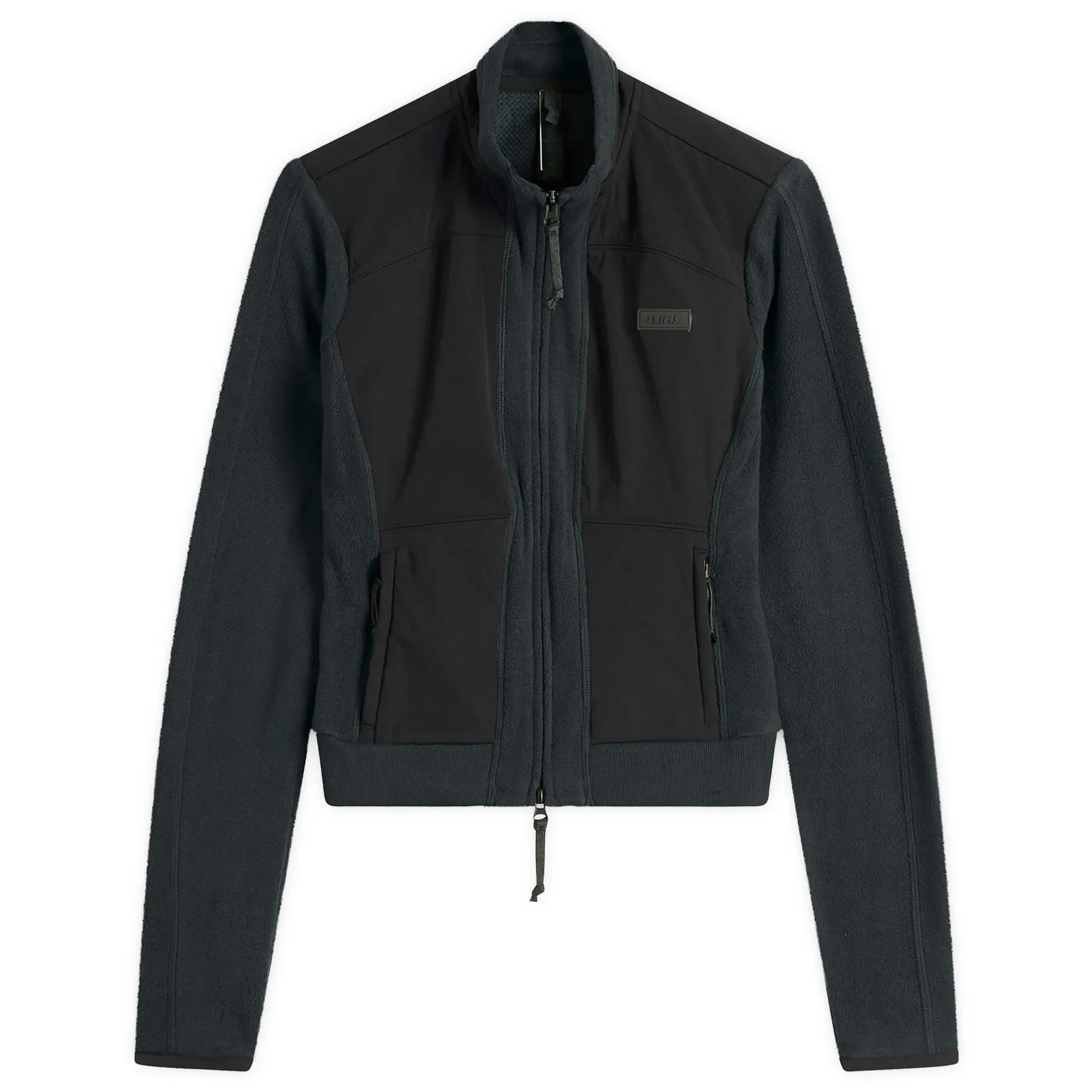 SKIMS Women's Lounge Fleece Zip Up Jacket Dark Teal