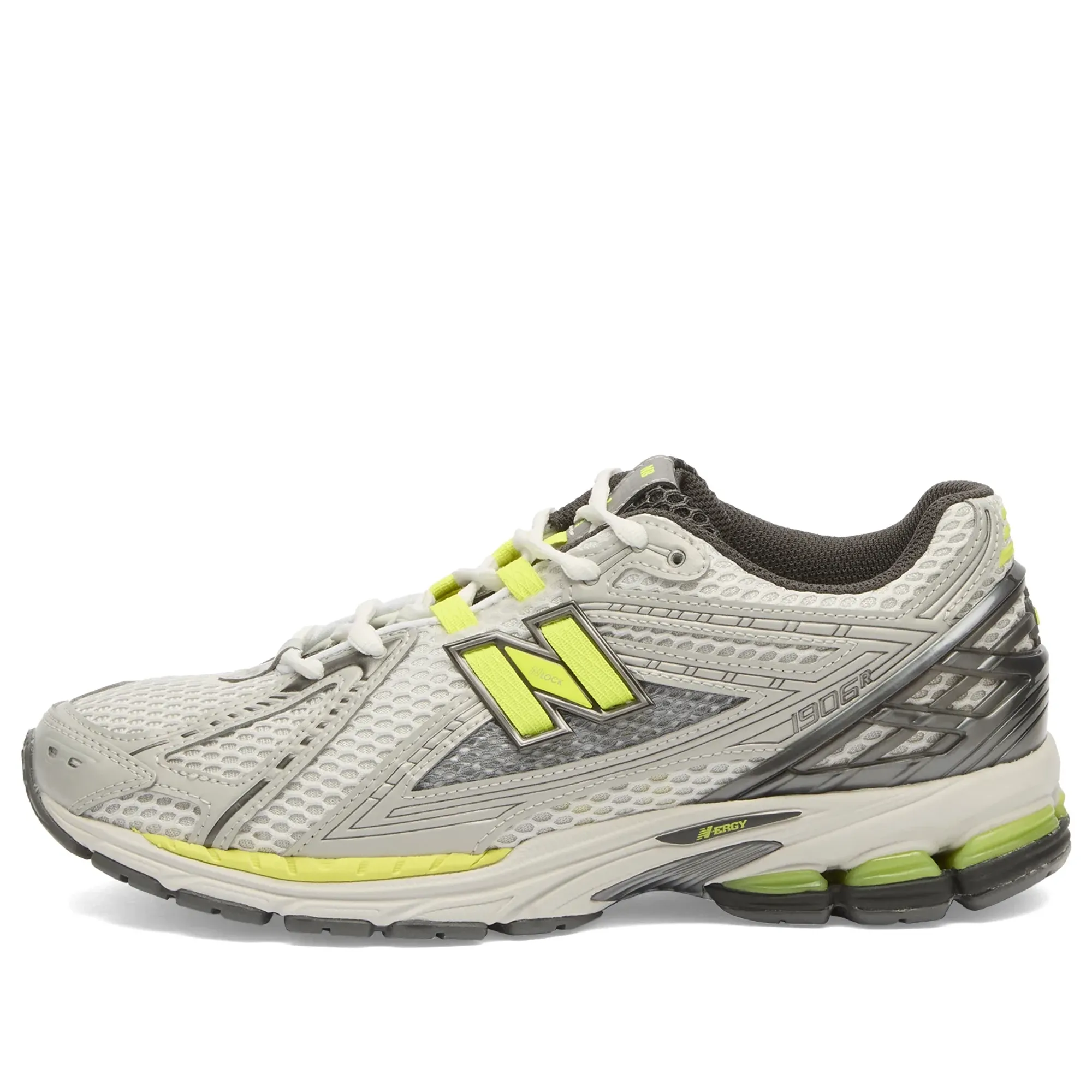New Balance Unisex U1906R in Grey/Green Synthetic