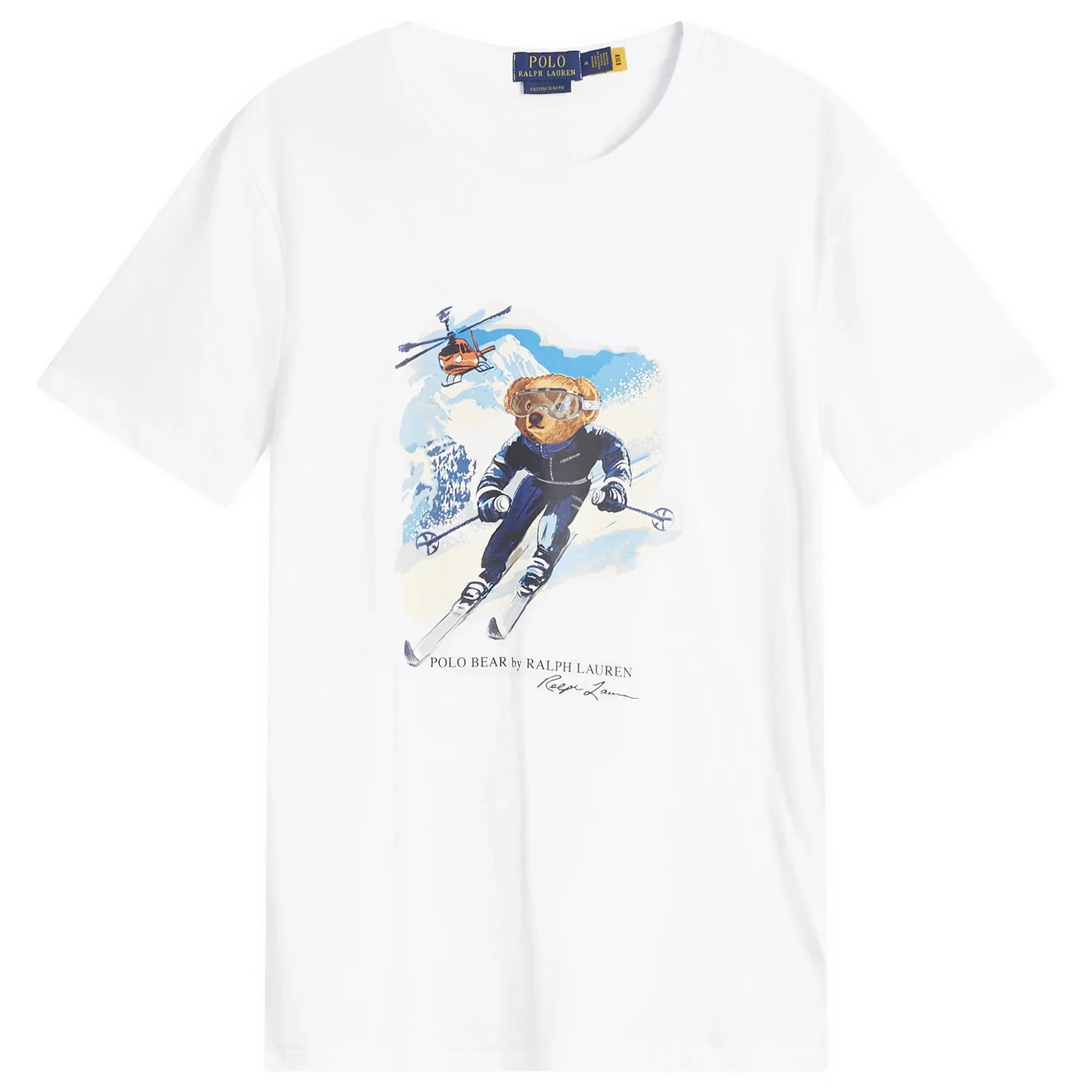 Polo Ralph Lauren Men's Active Bear T-Shirt White