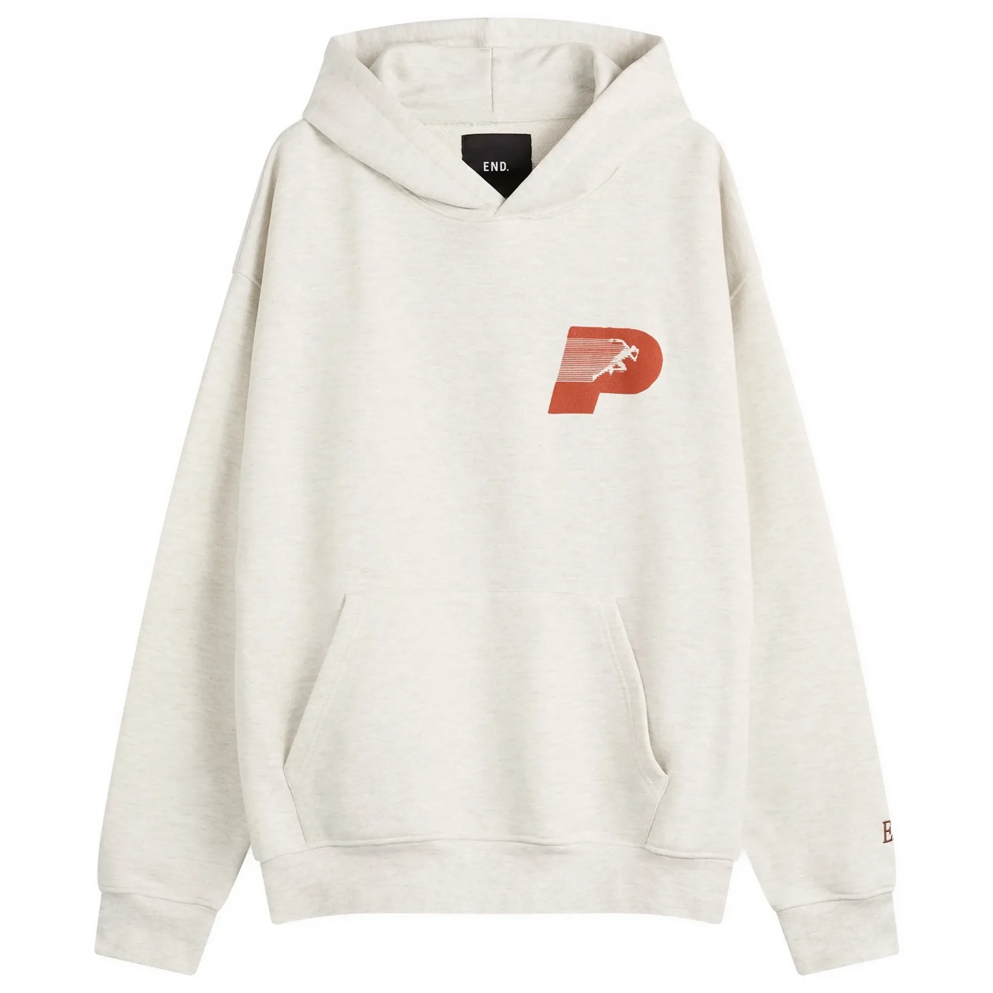 END. Pint Club Hoodie Grey Marl