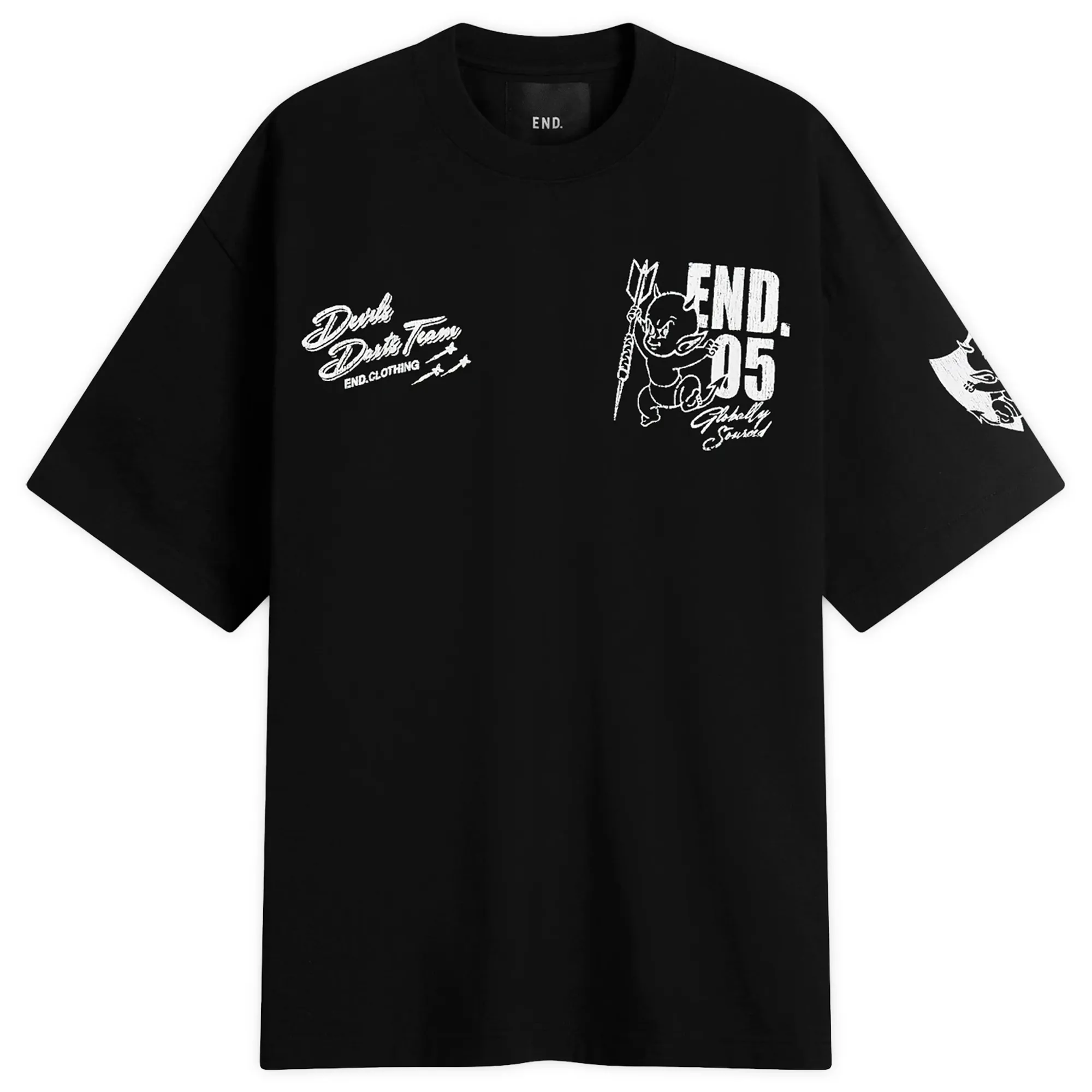 END. Devils Darts Team T-Shirt Black
