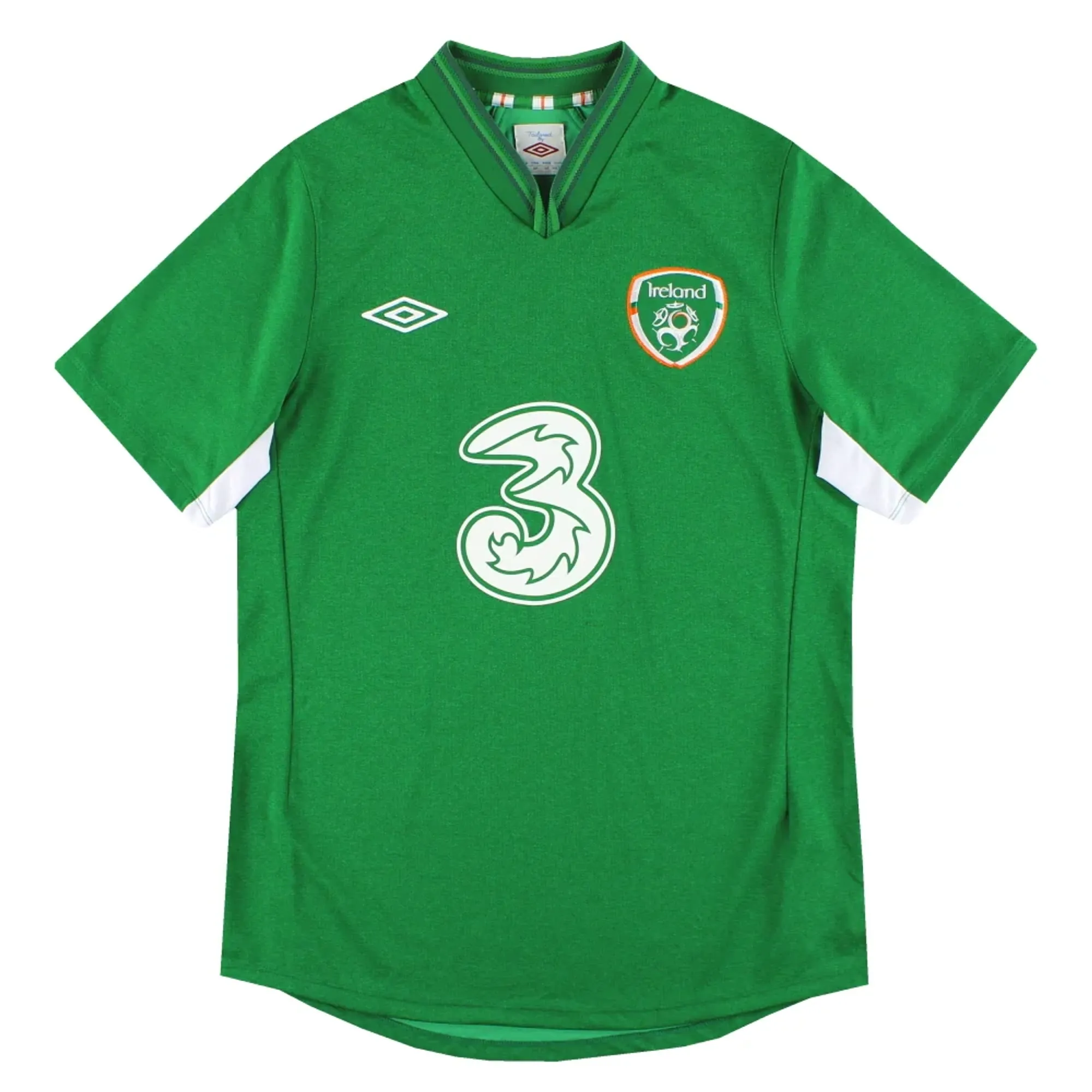 2013-14 Ireland Umbro Home Shirt M - Ireland / Excellent 